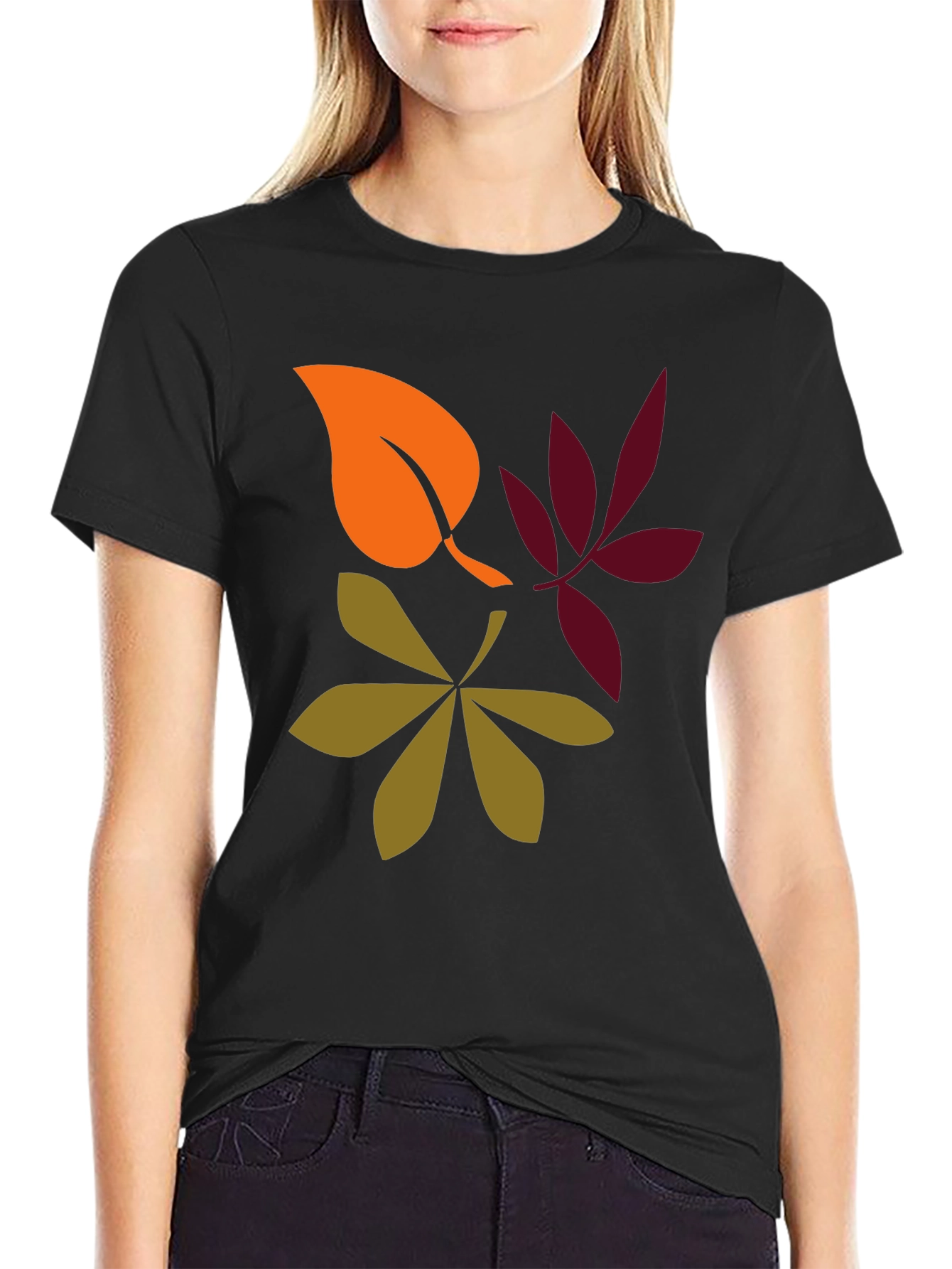 Autumn Leaf T-Shirt - Nature Inspired Design
