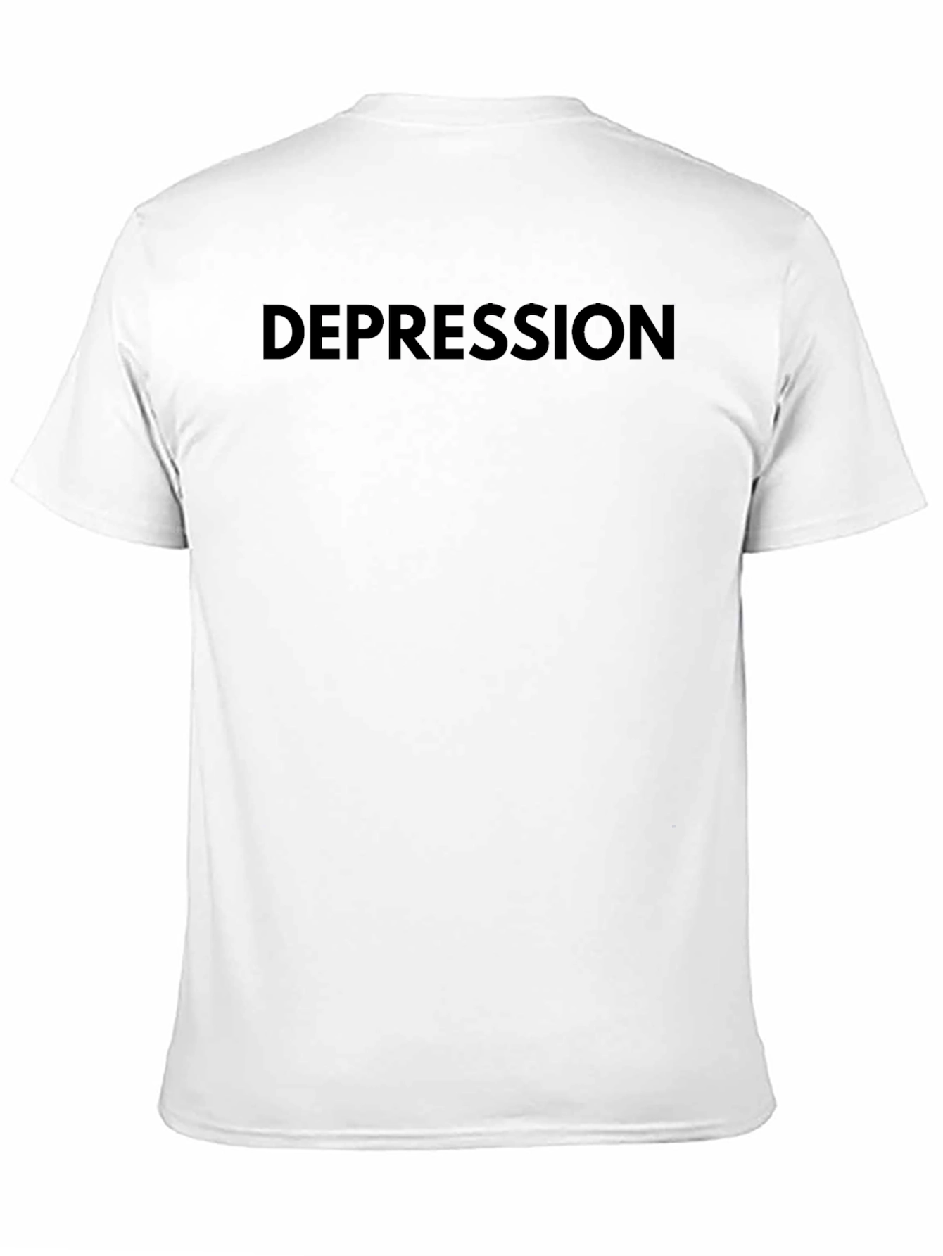 Depression T-Shirt - Unisex Black Tee