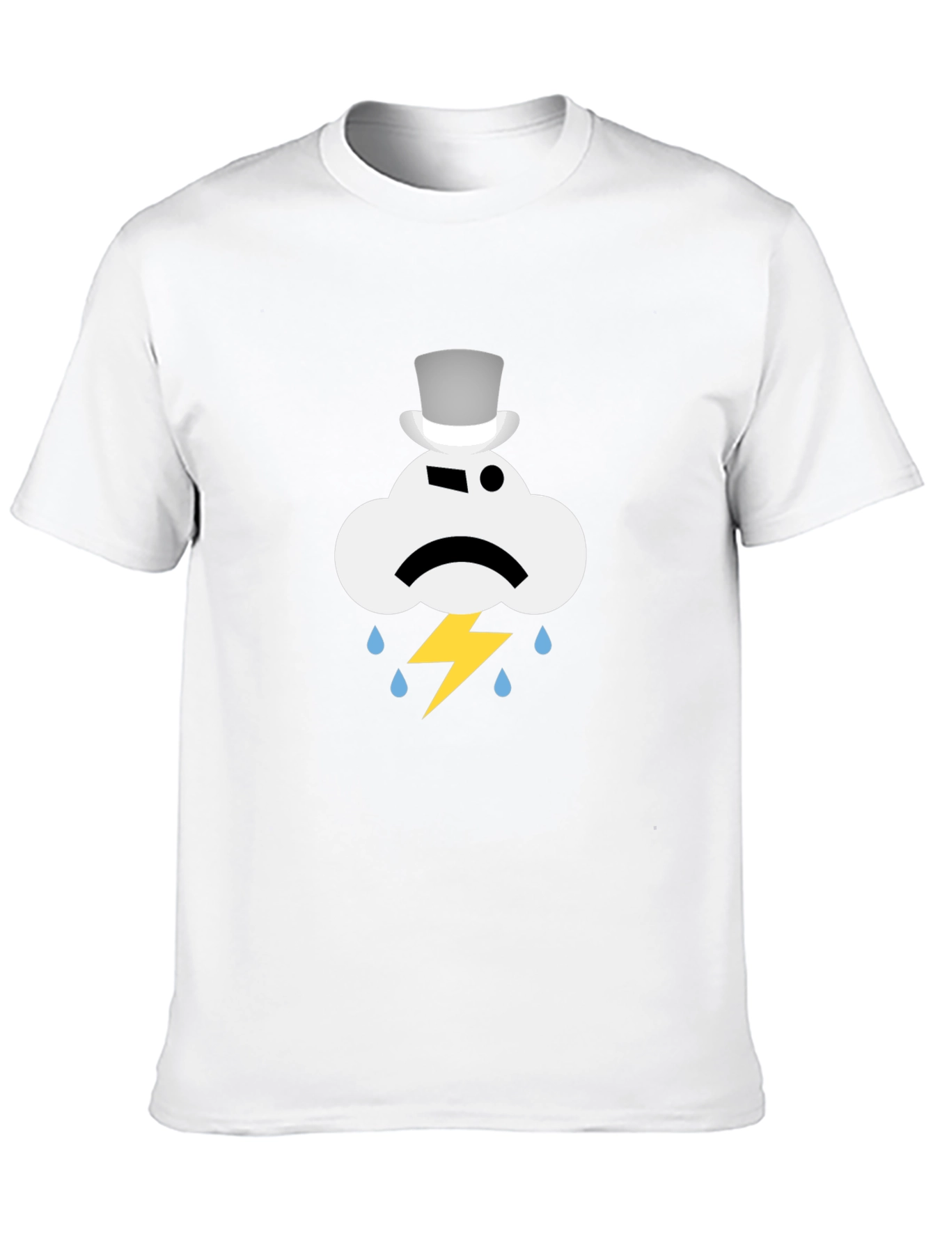 Funny Grumpy Cloud T-Shirt - Weather Humor Tee