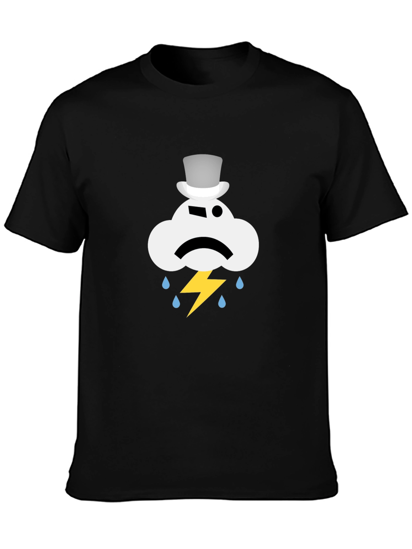 Funny Grumpy Cloud T-Shirt - Weather Humor Tee