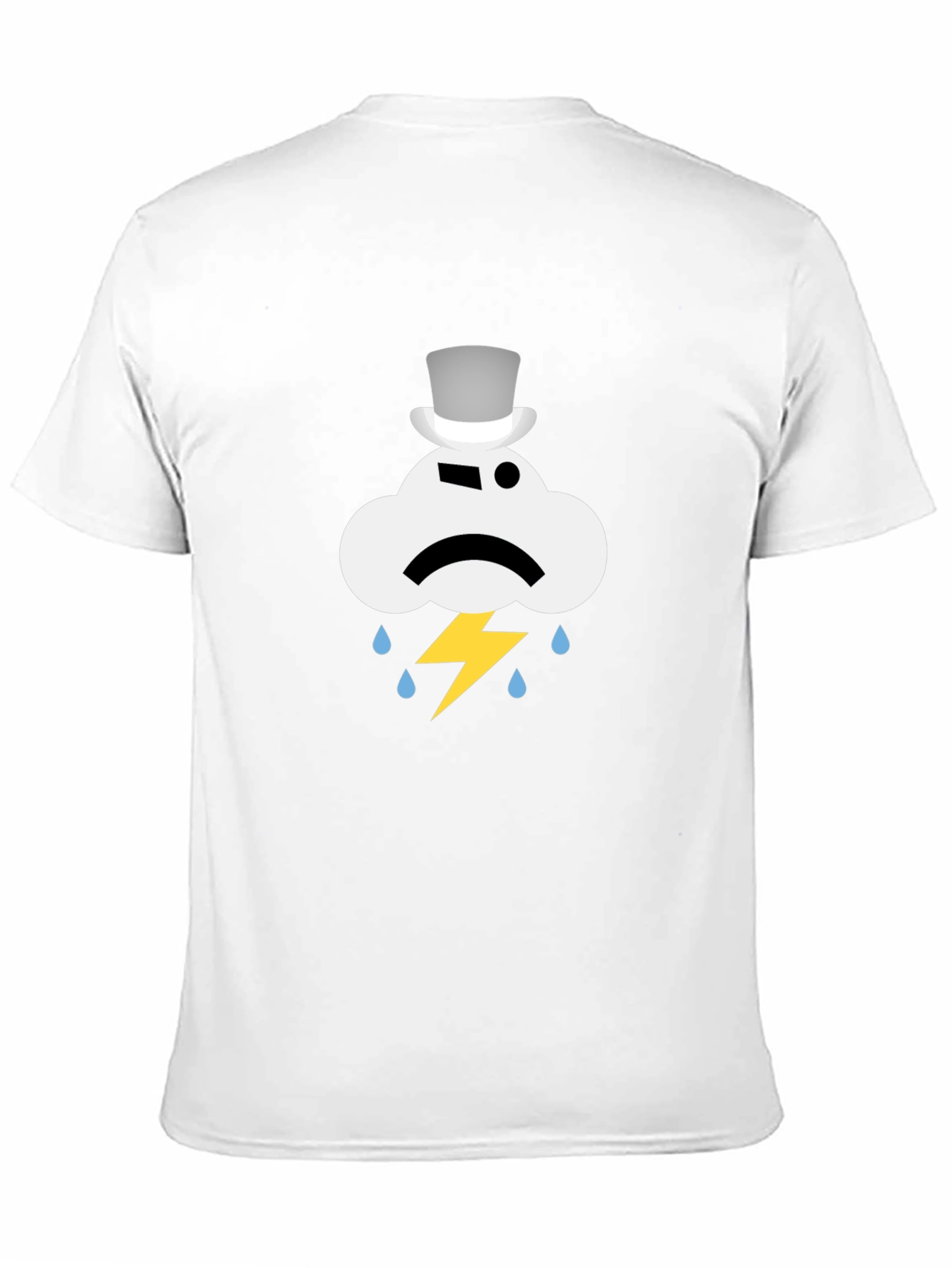 Funny Grumpy Cloud T-Shirt - Weather Humor Tee