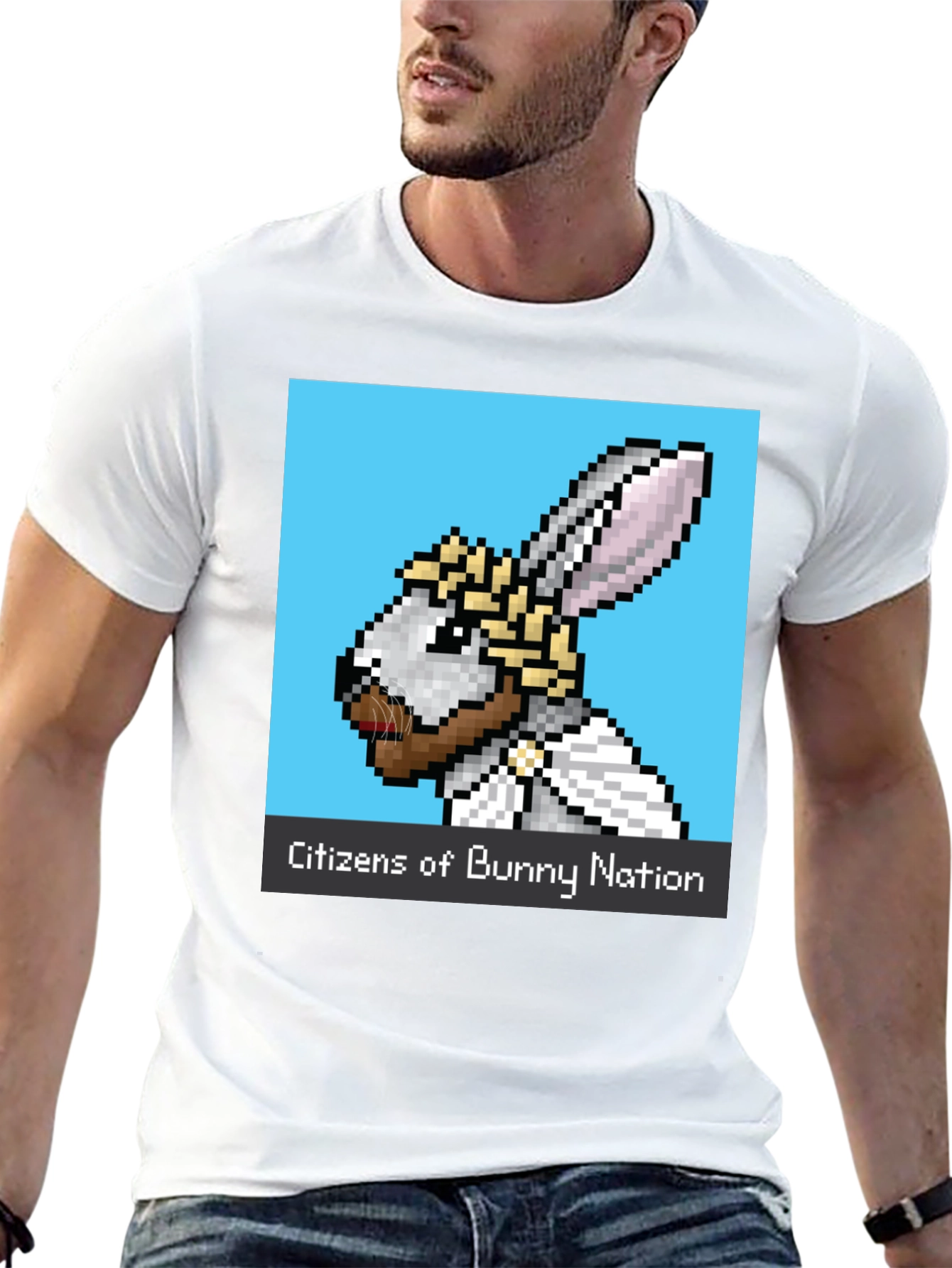 Citizens of Bunny Nation Black T-Shirt