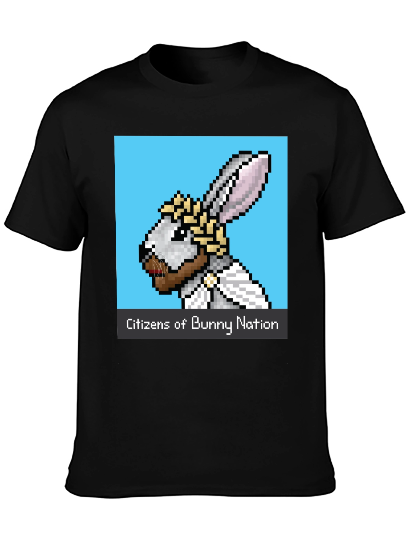 Citizens of Bunny Nation Black T-Shirt
