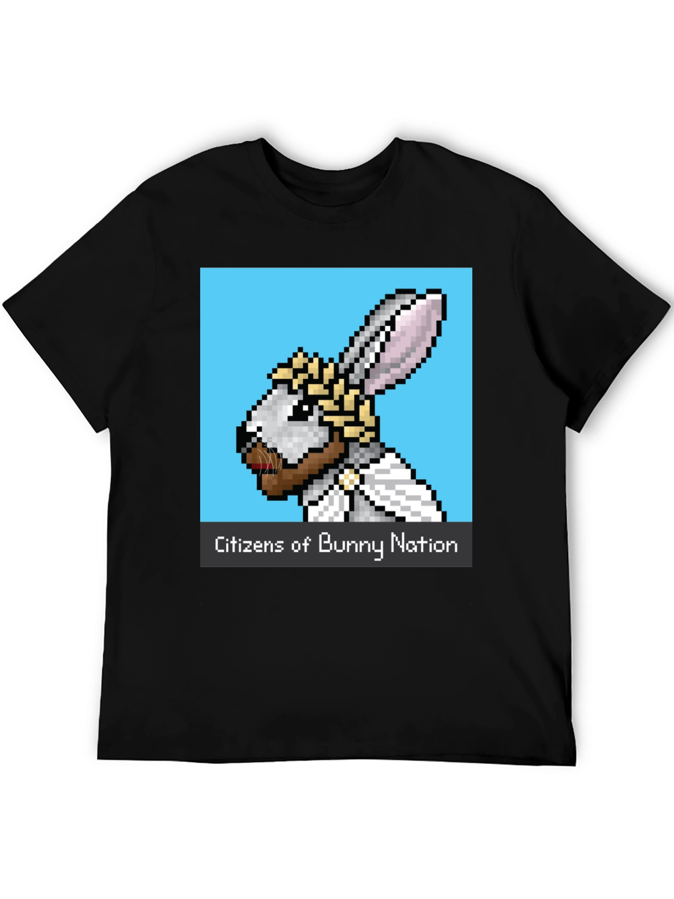 Citizens of Bunny Nation Black T-Shirt