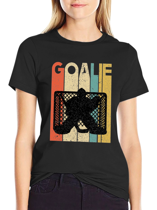 Retro Goalie T-Shirt - Hockey Fan Apparel