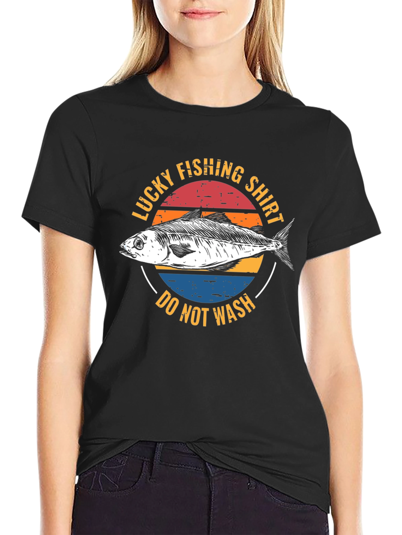 Lucky Fishing Shirt Graphic Tee