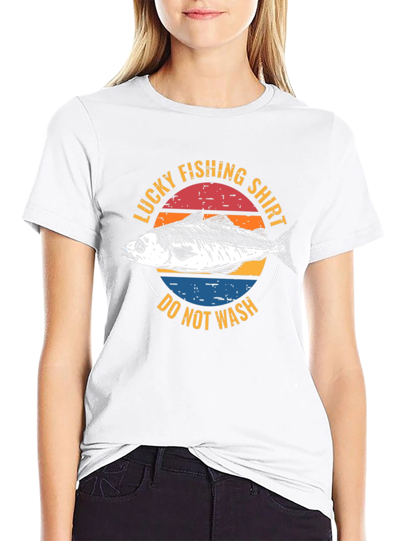 Lucky Fishing Shirt Graphic Tee