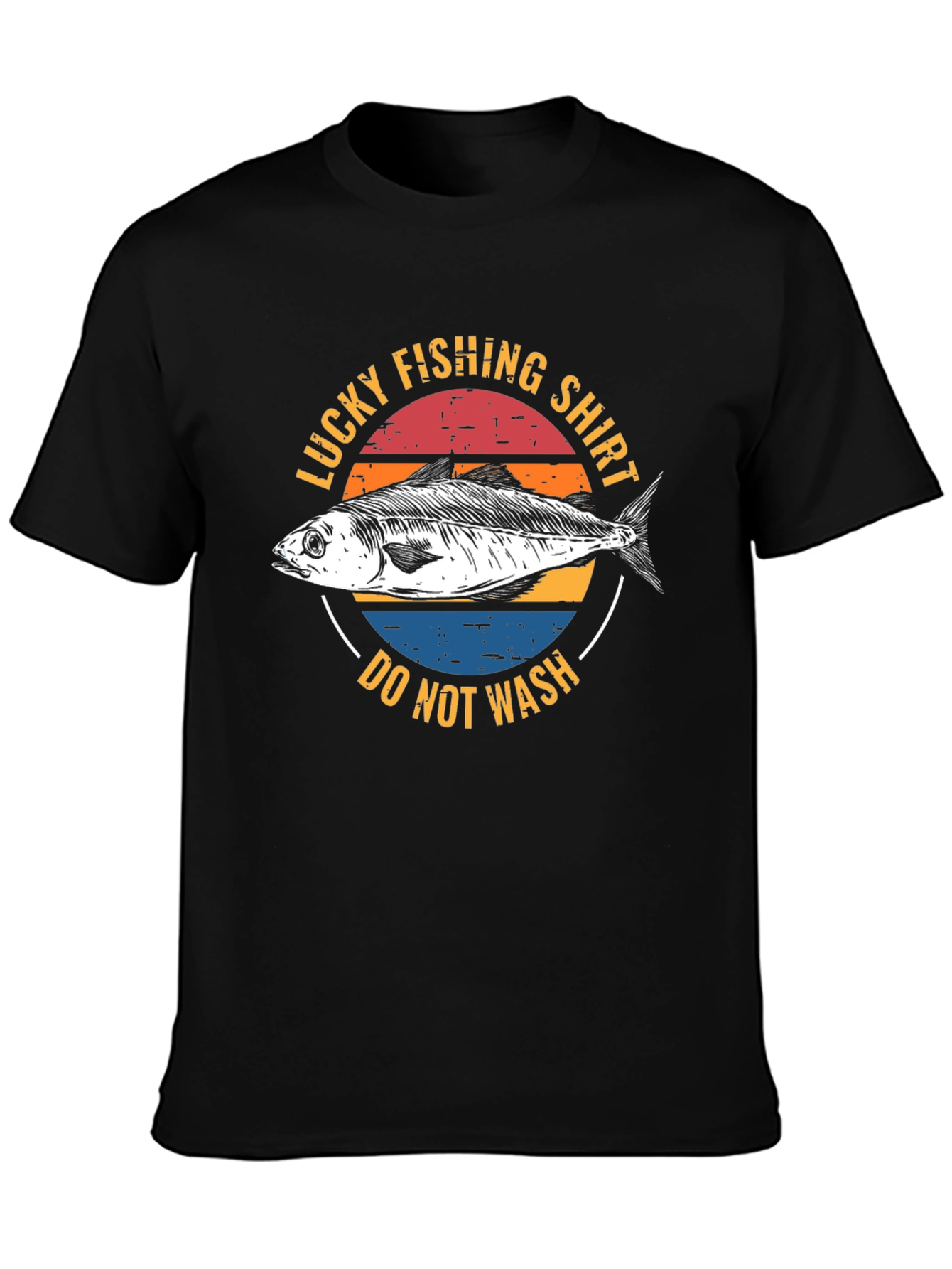 Lucky Fishing Shirt Graphic Tee