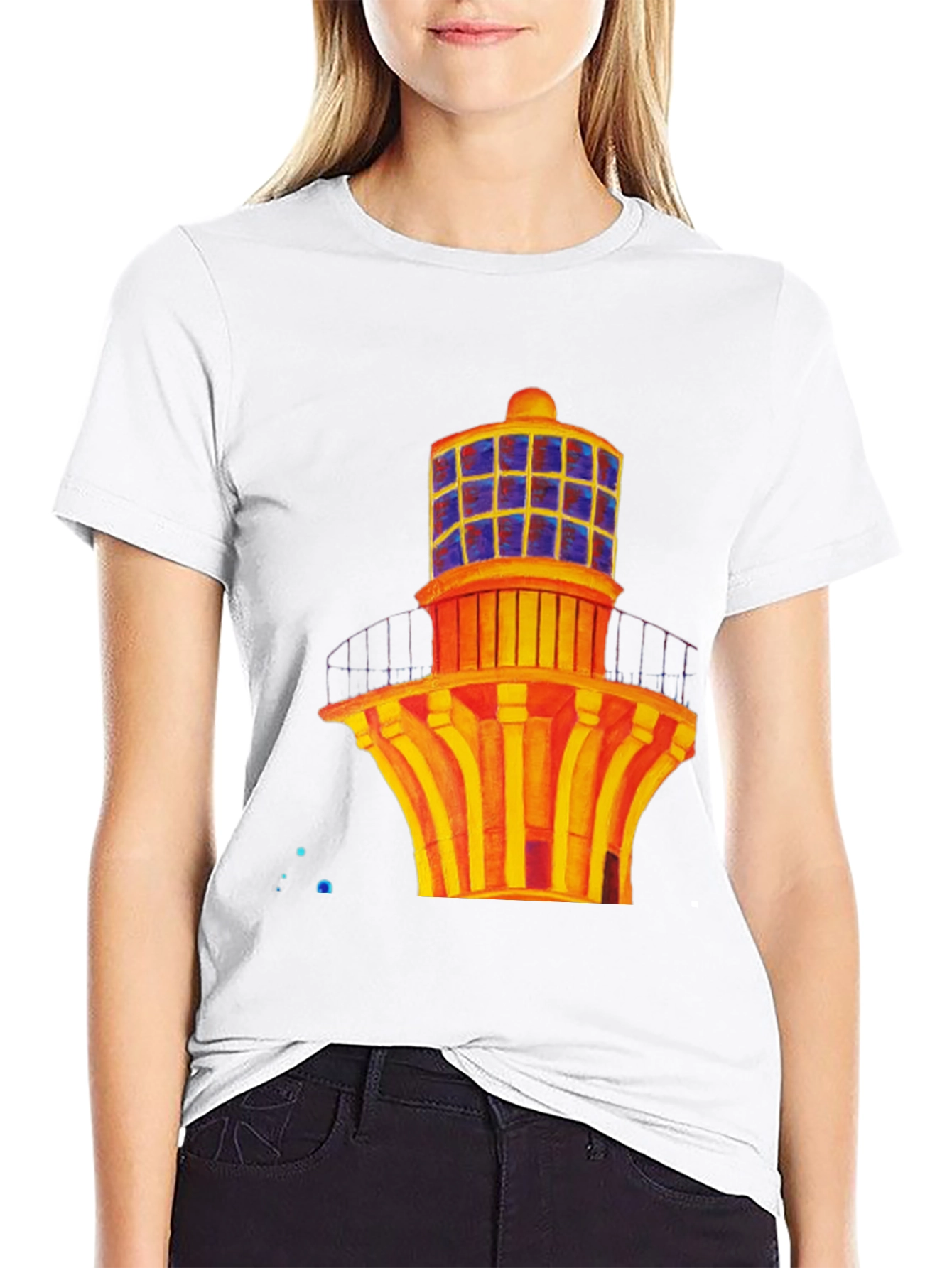 Architectural Tower Graphic Tee