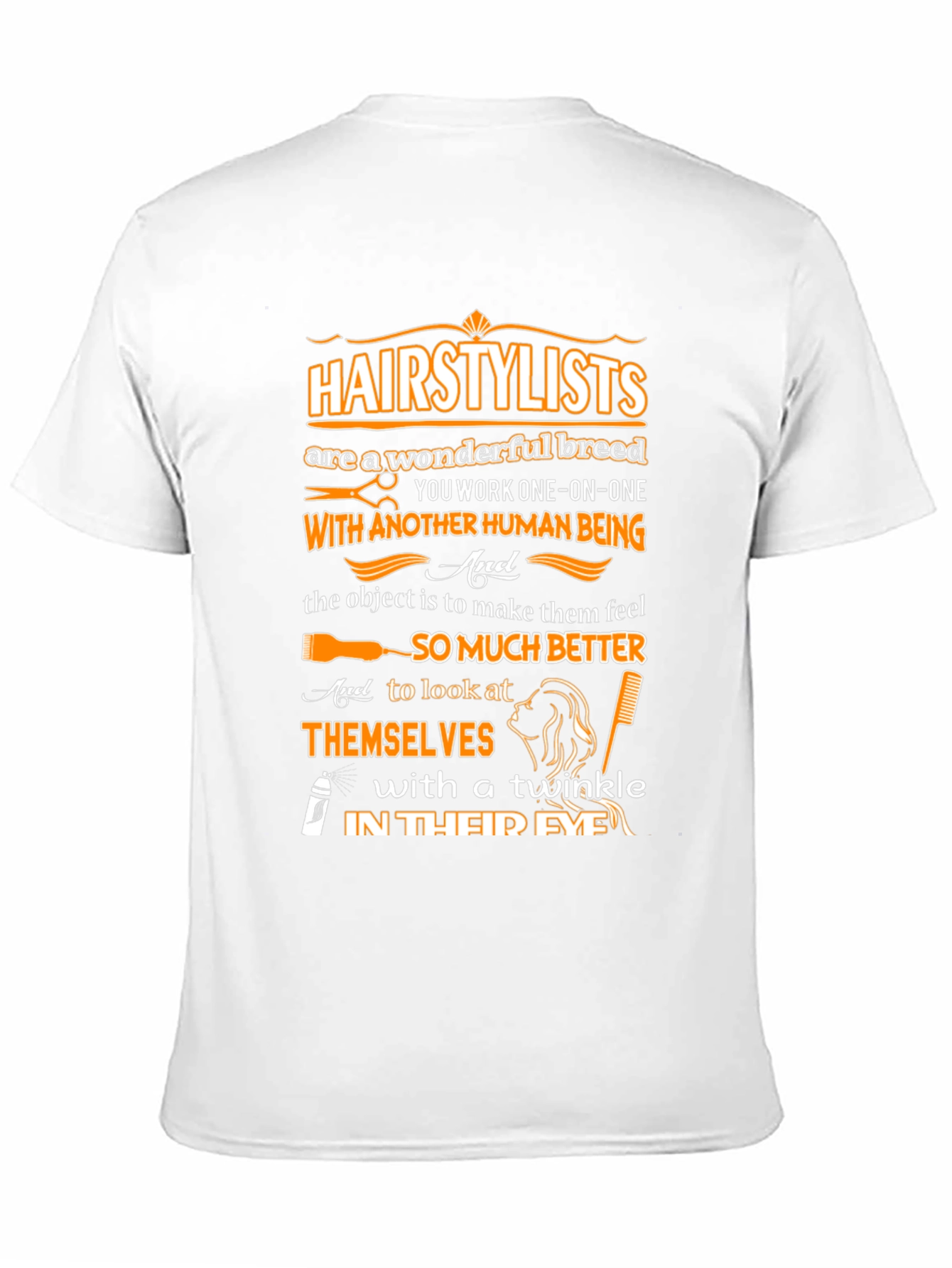 Hairstylist Wonderful Breed Graphic Tee