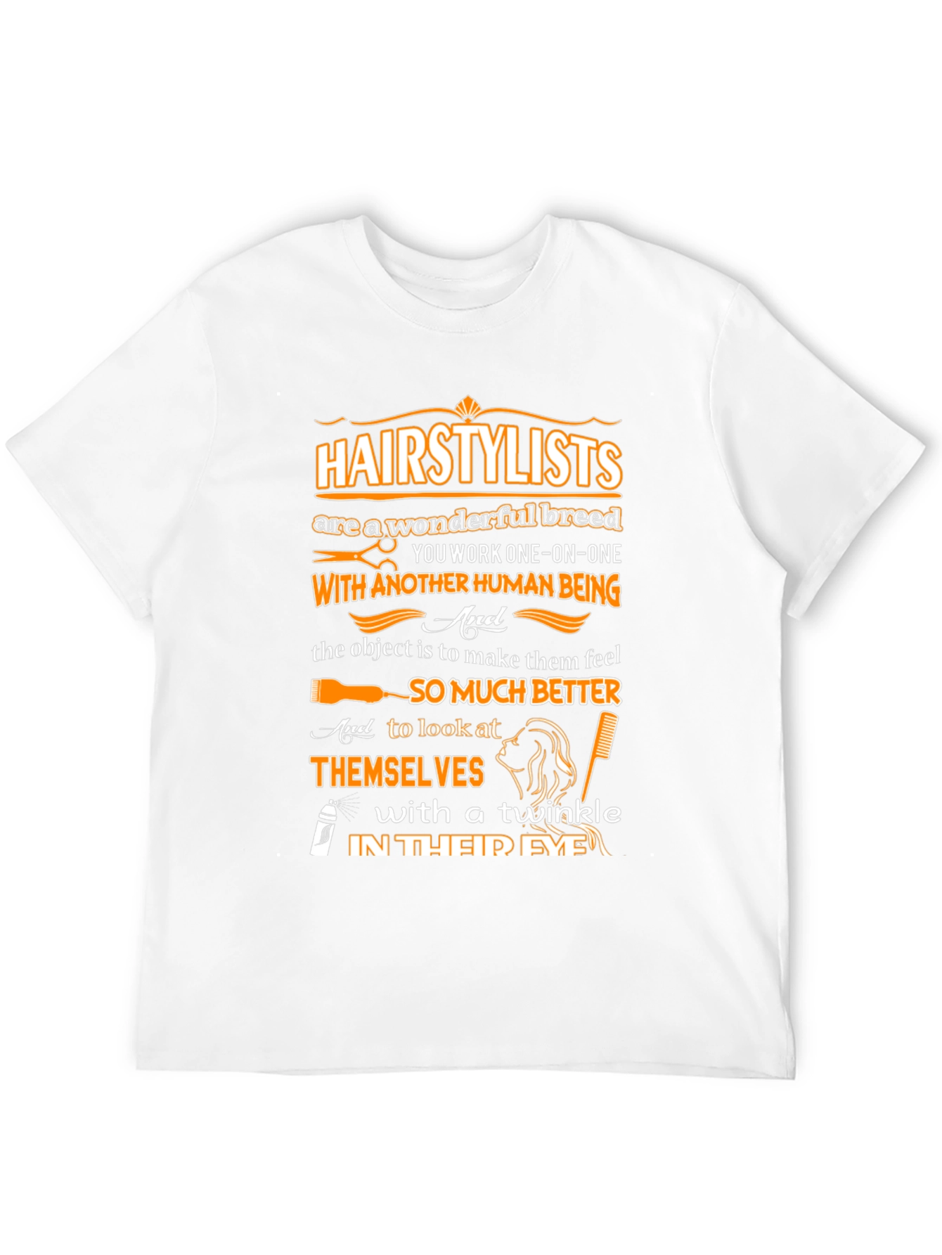 Hairstylist Wonderful Breed Graphic Tee