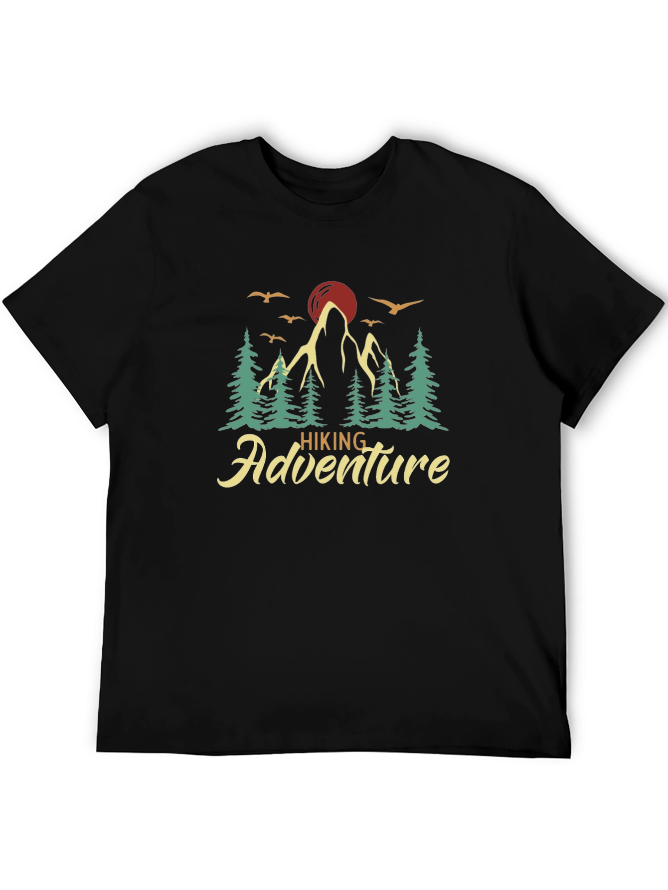 Hiking Adventure Graphic Tee - Nature Lover Shirt