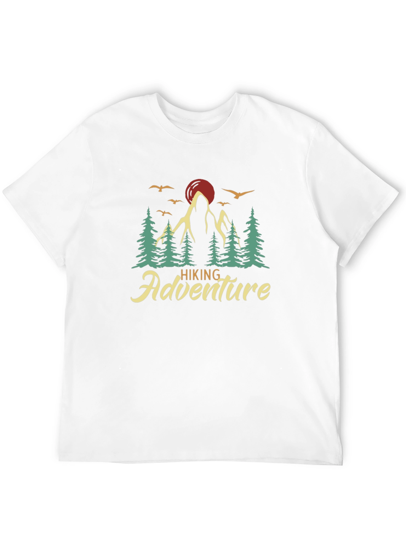 Hiking Adventure Graphic Tee - Nature Lover Shirt