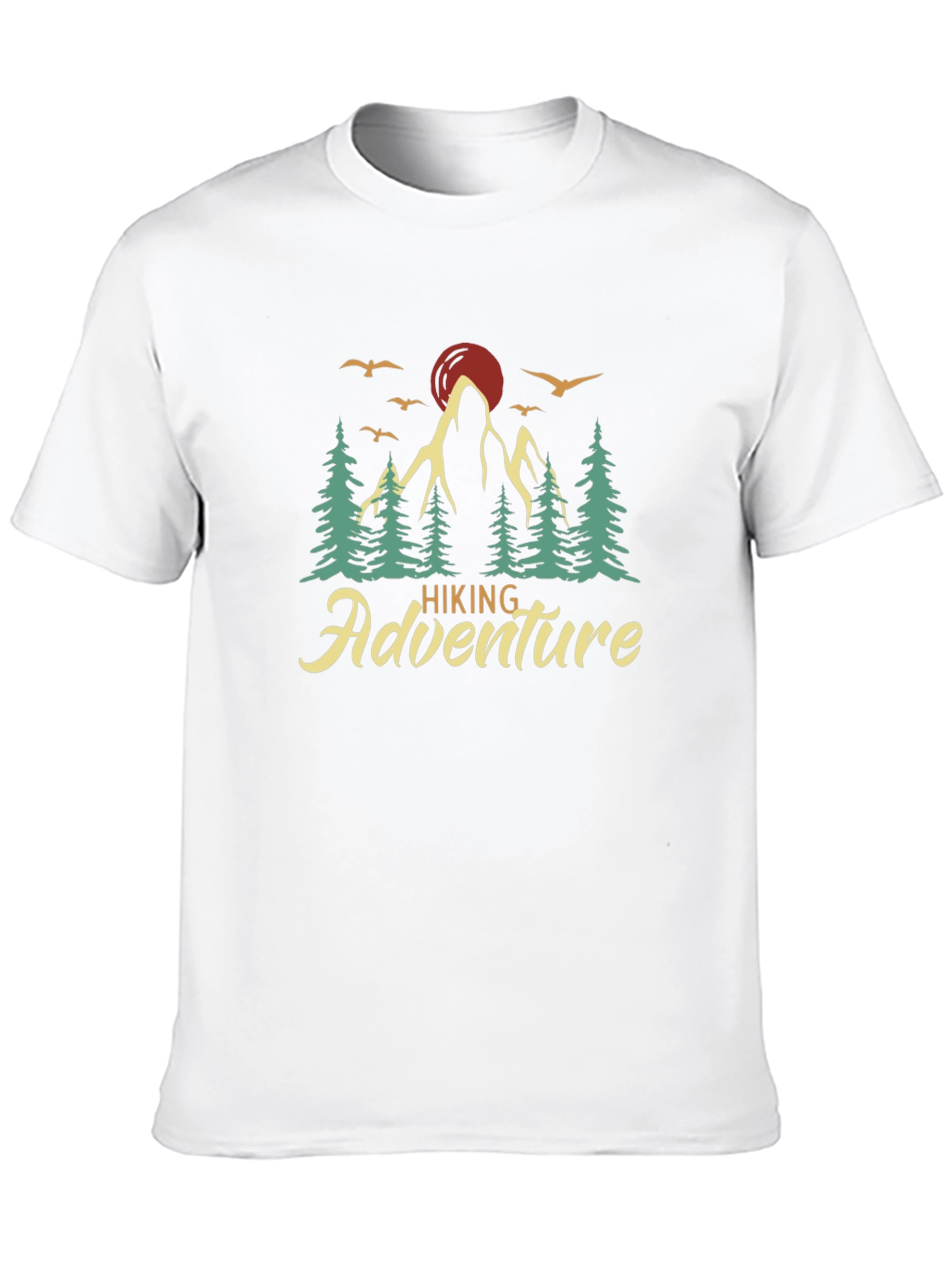 Hiking Adventure Graphic Tee - Nature Lover Shirt