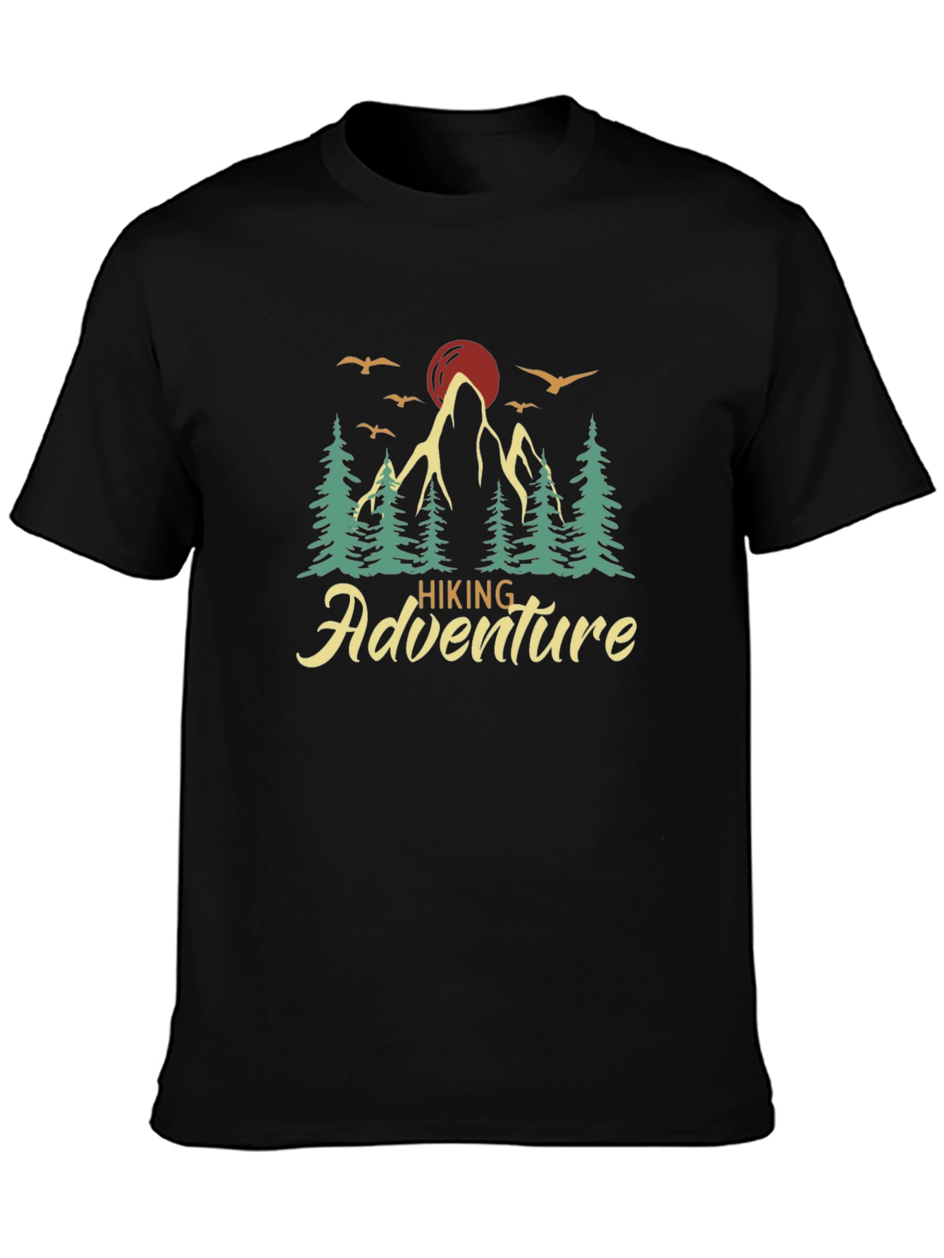 Hiking Adventure Graphic Tee - Nature Lover Shirt
