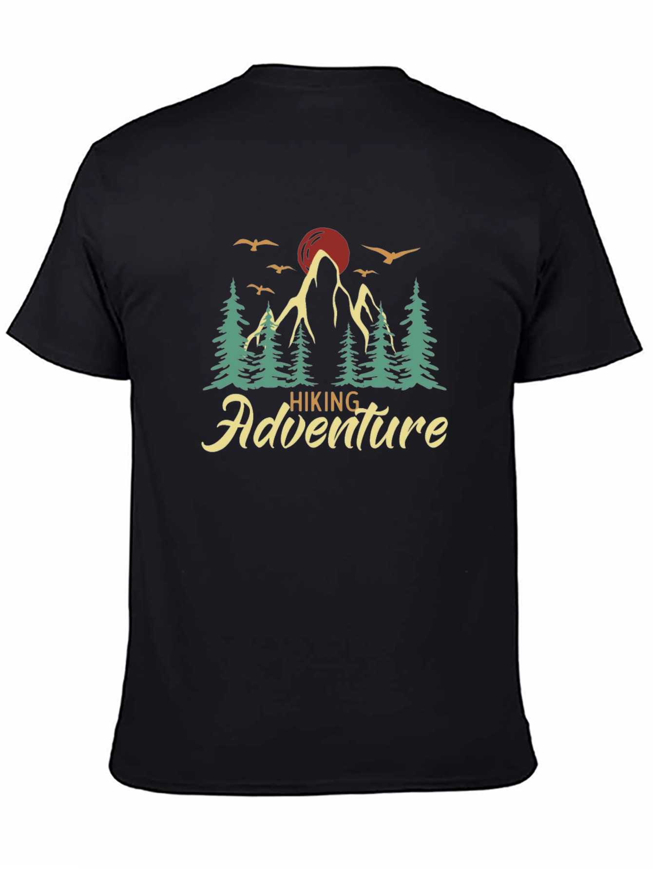 Hiking Adventure Graphic Tee - Nature Lover Shirt