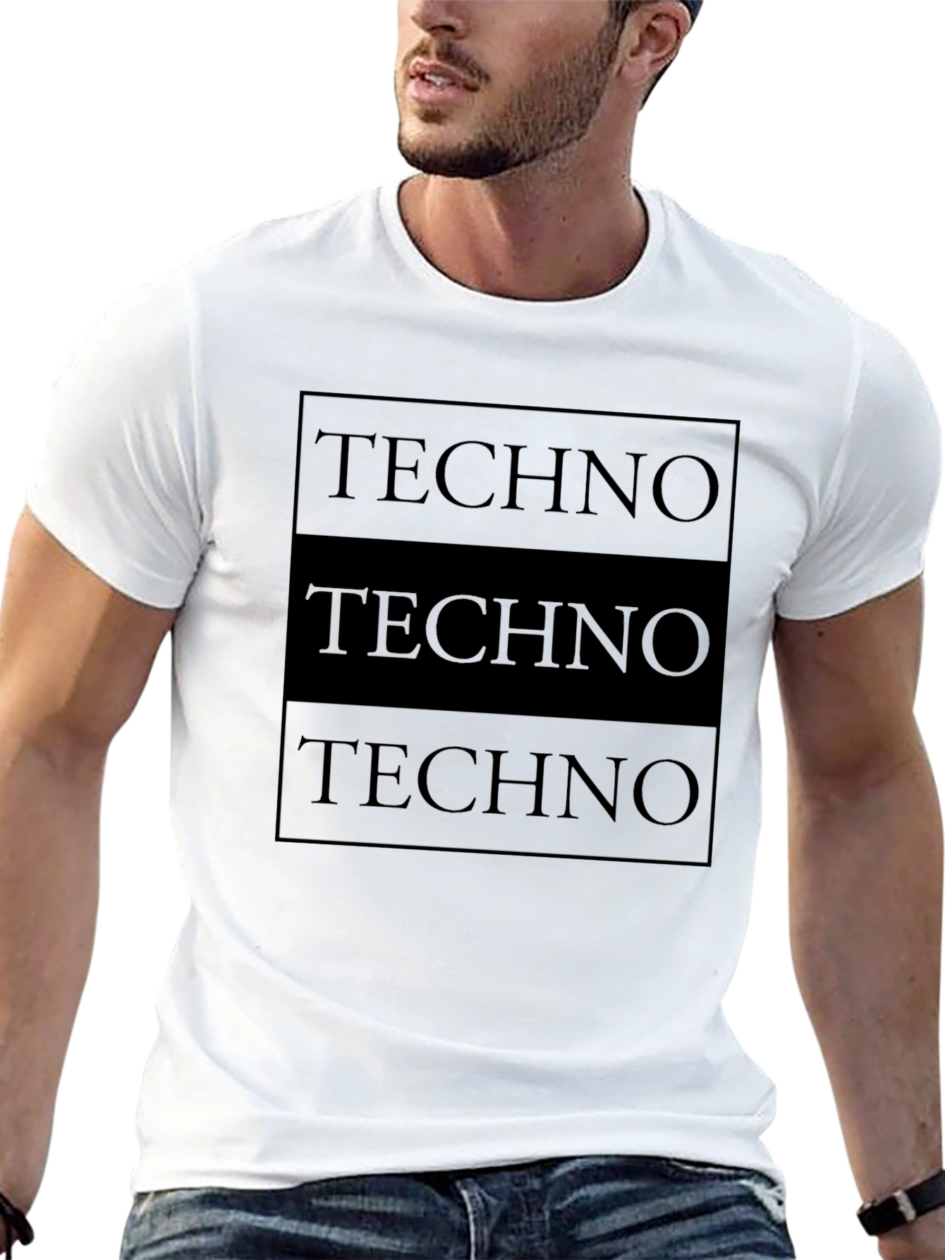 Techno Music Graphic T-Shirt