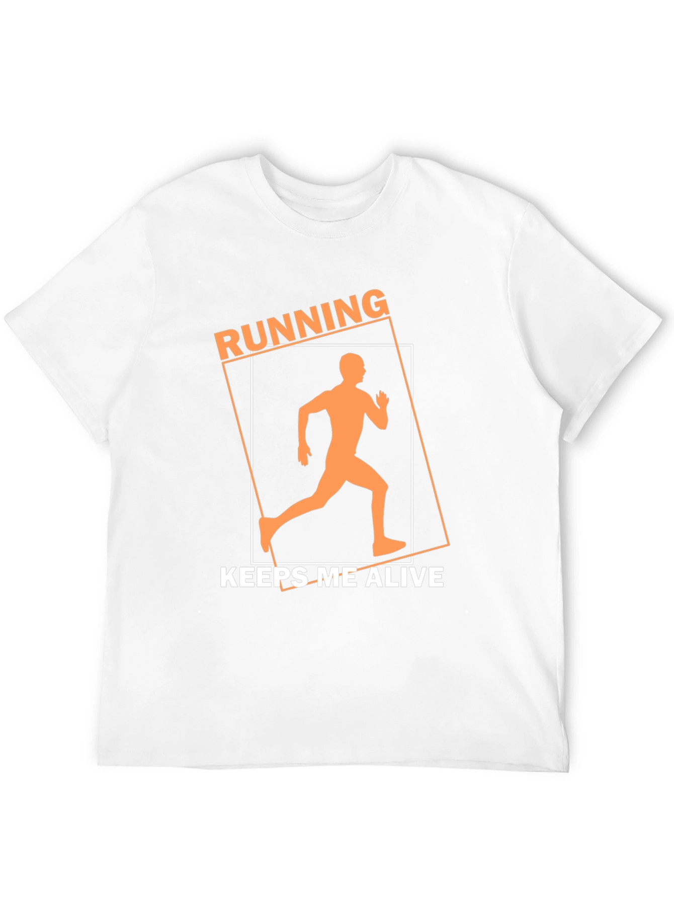 Running Keeps Me Alive Black T-Shirt