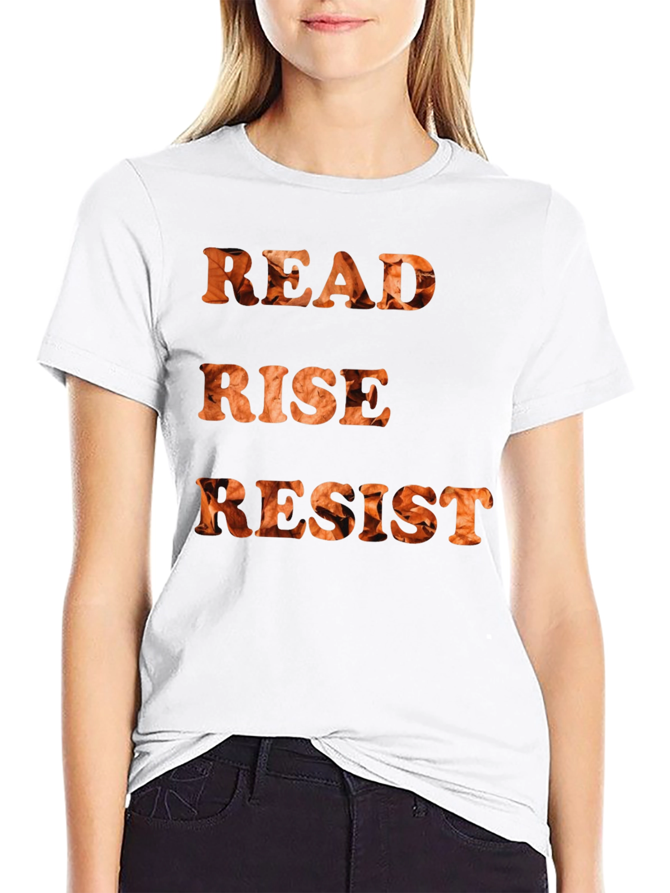 Read Rise Resist Graphic Tee - Black