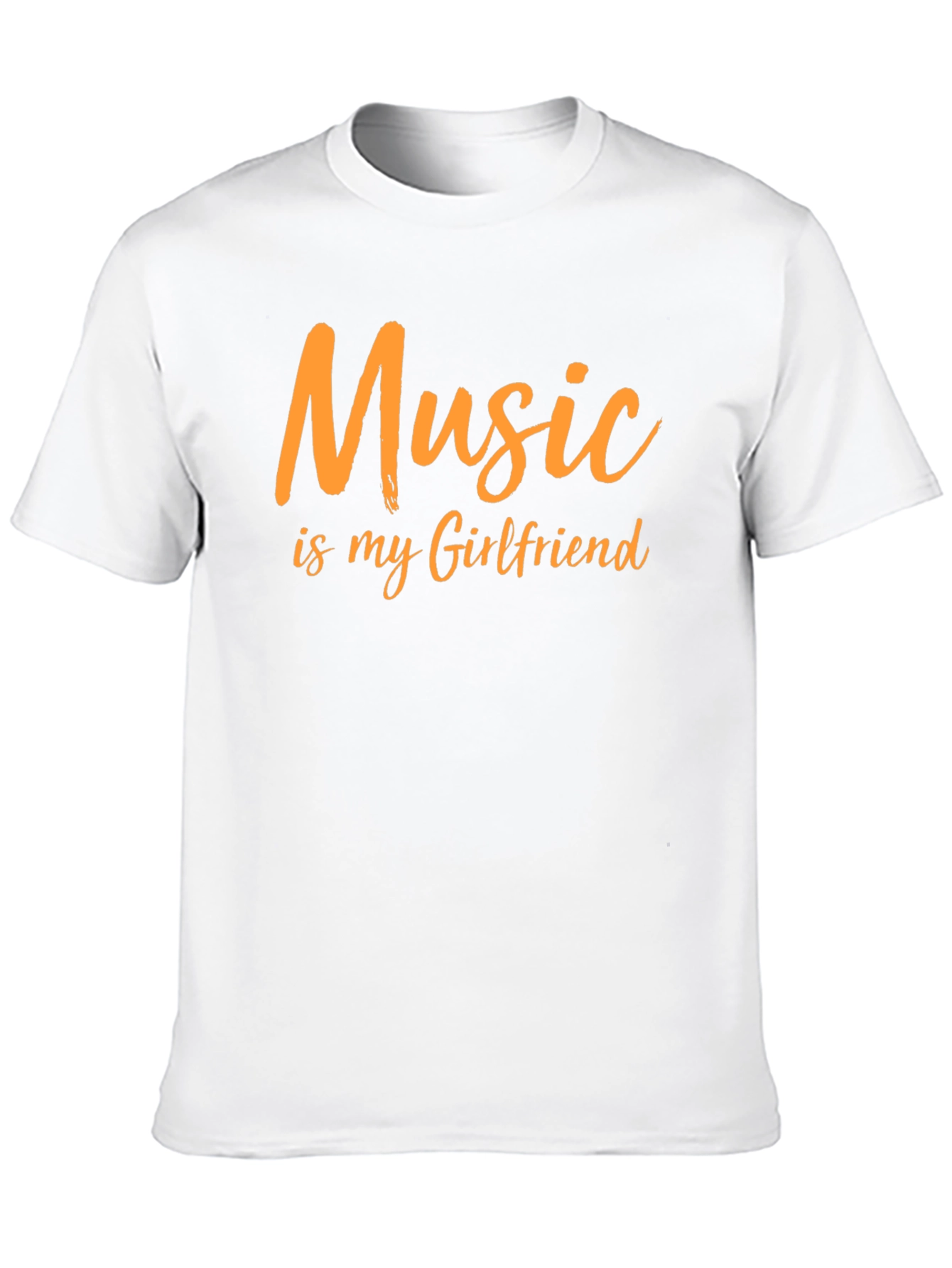 Music is My Girlfriend Graphic T-Shirt