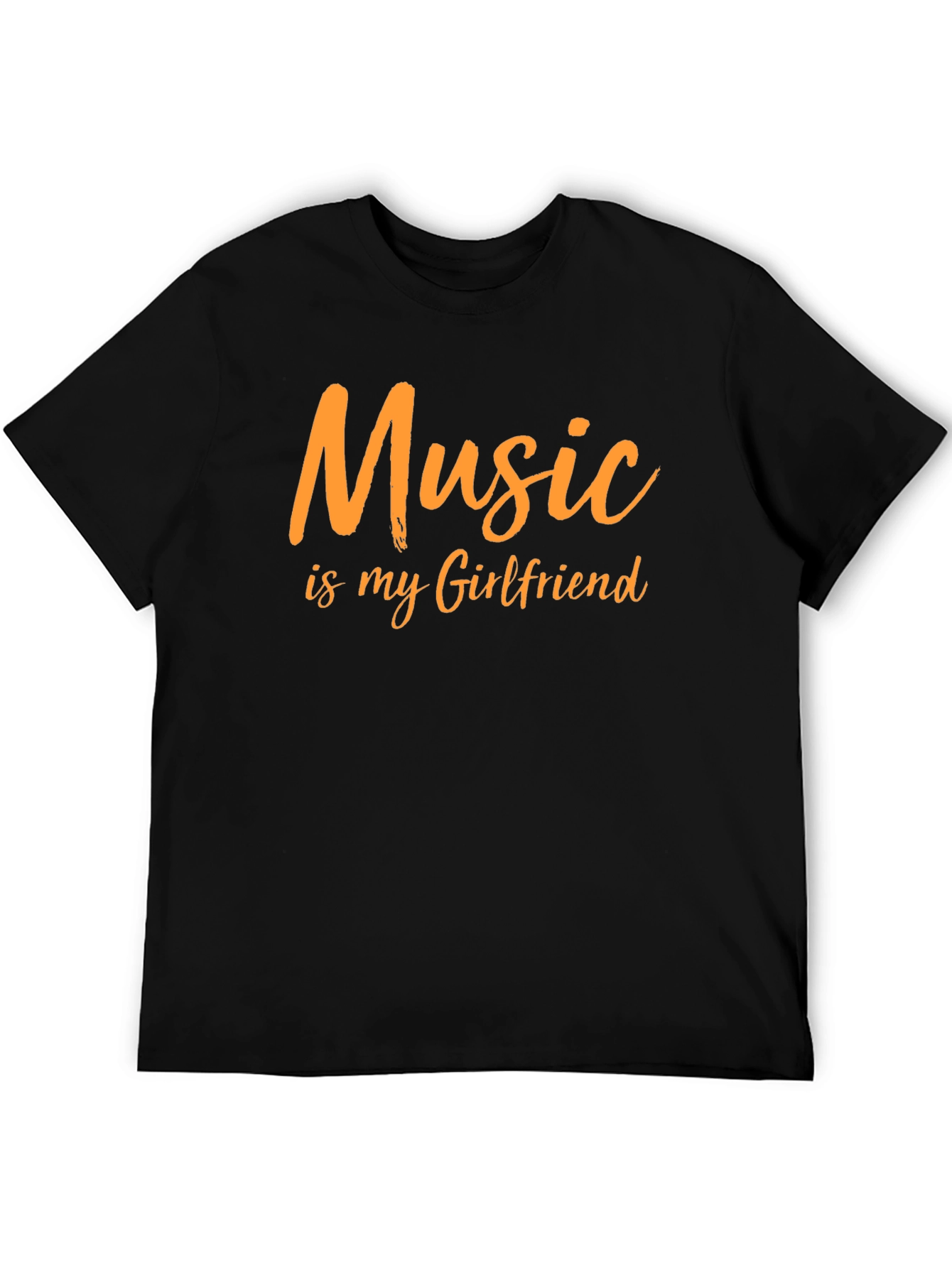 Music is My Girlfriend Graphic T-Shirt