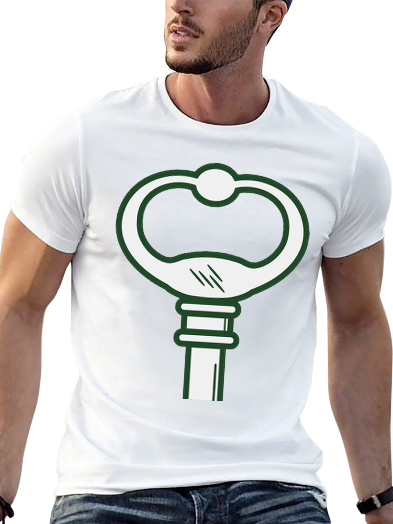Key Graphic T-Shirt - Cool Design