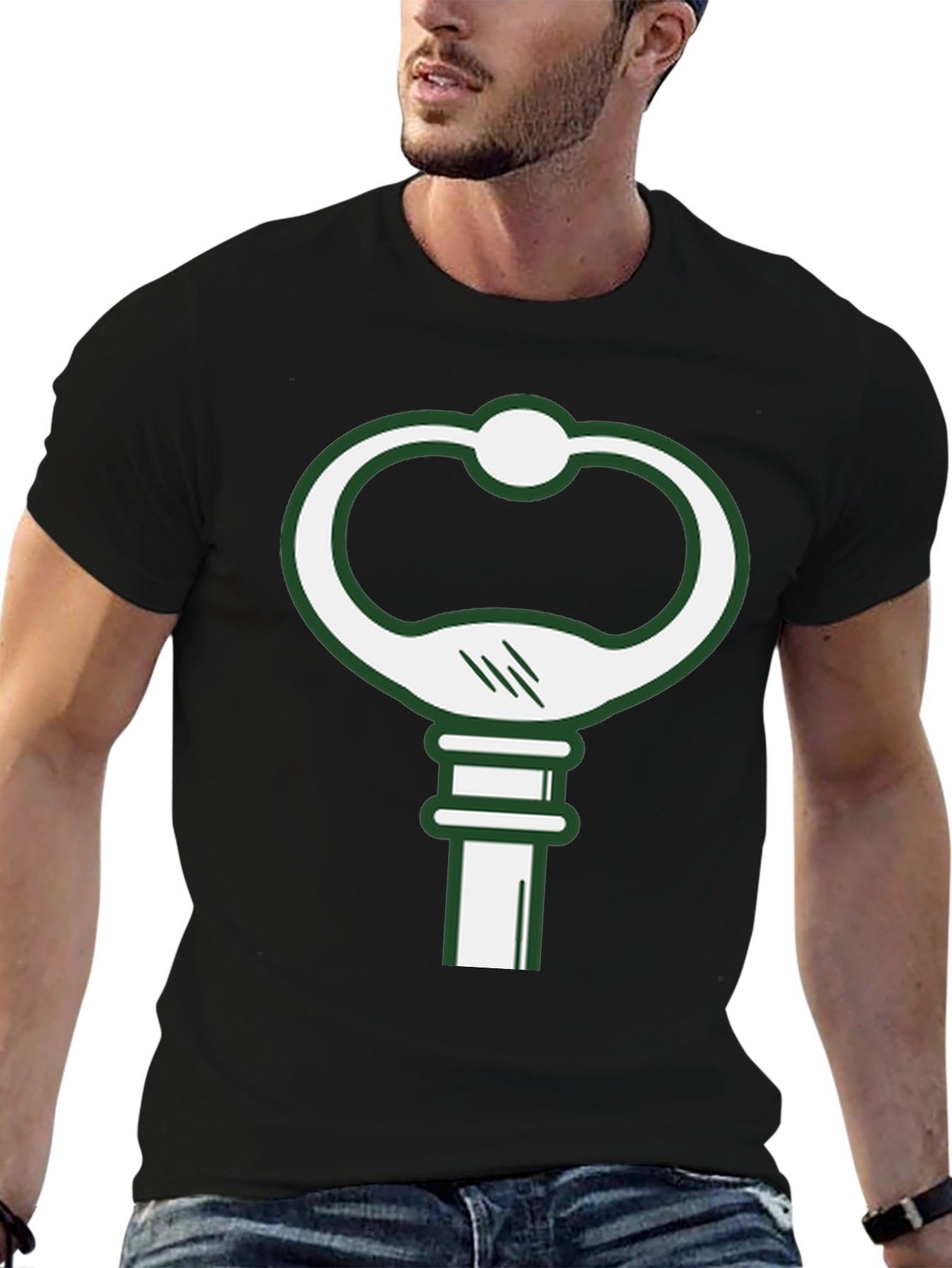 Key Graphic T-Shirt - Cool Design