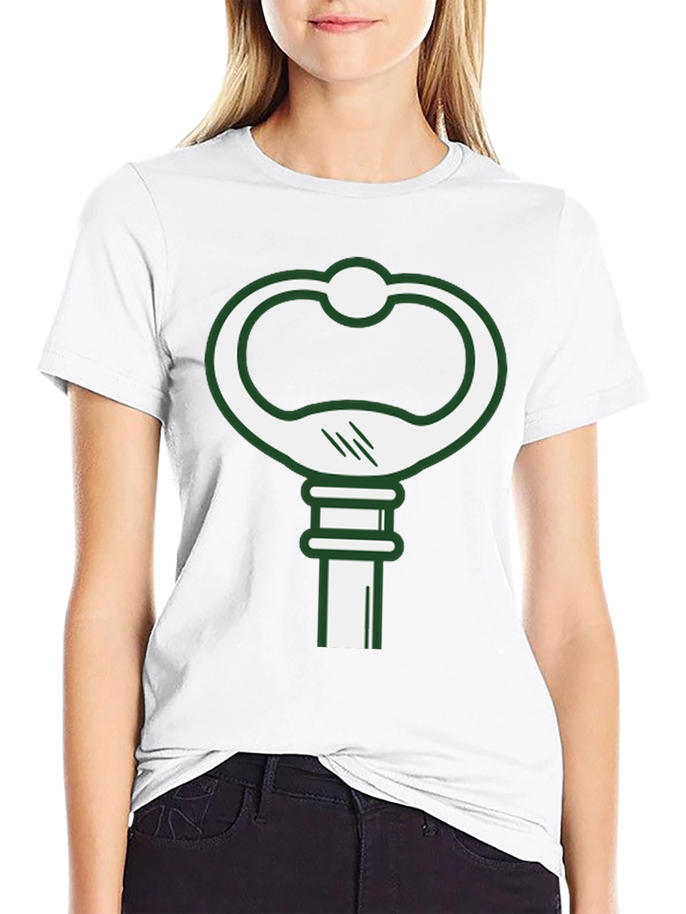 Key Graphic T-Shirt - Cool Design