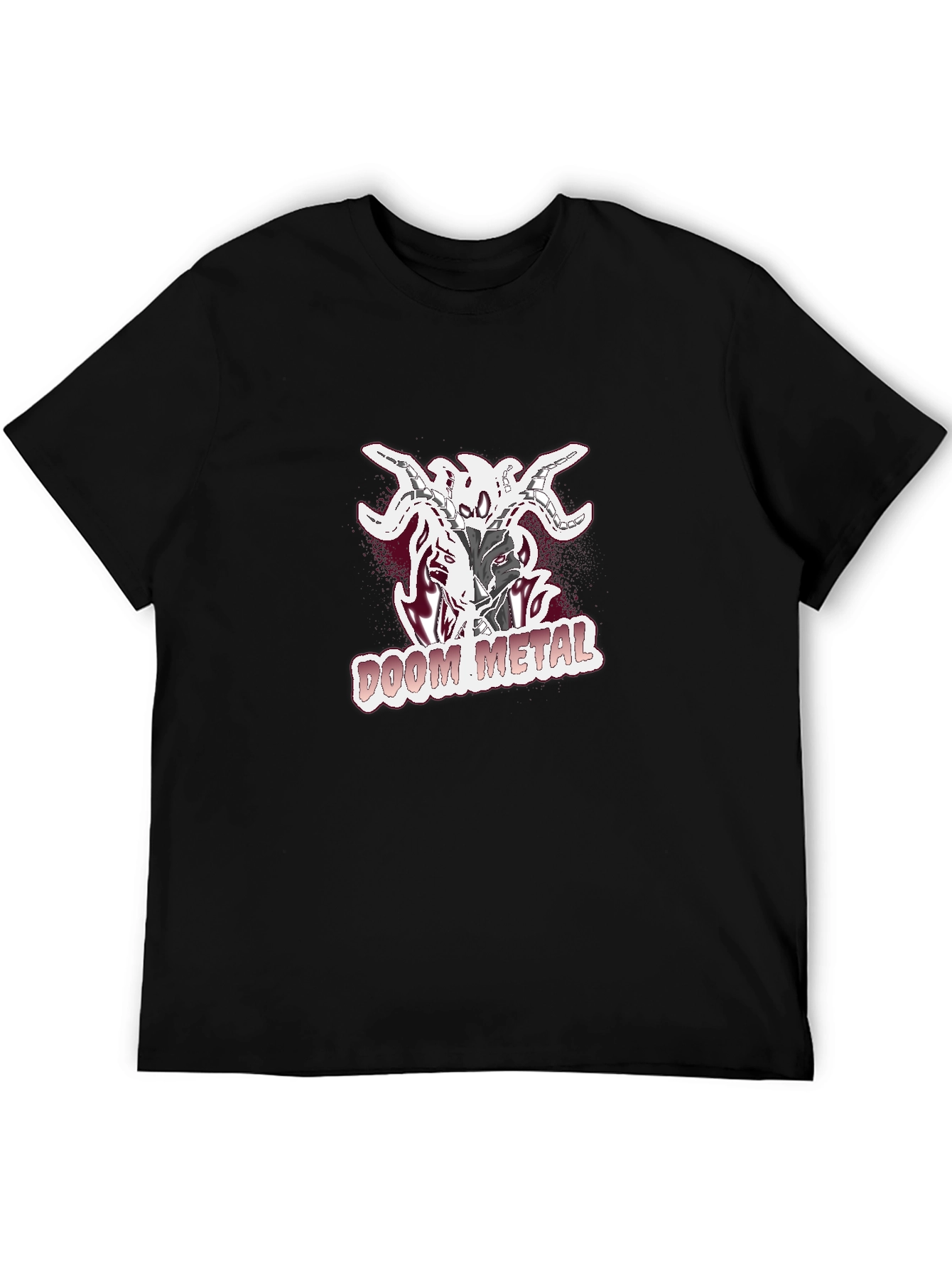Doom Metal T-Shirt - Black Graphic Tee