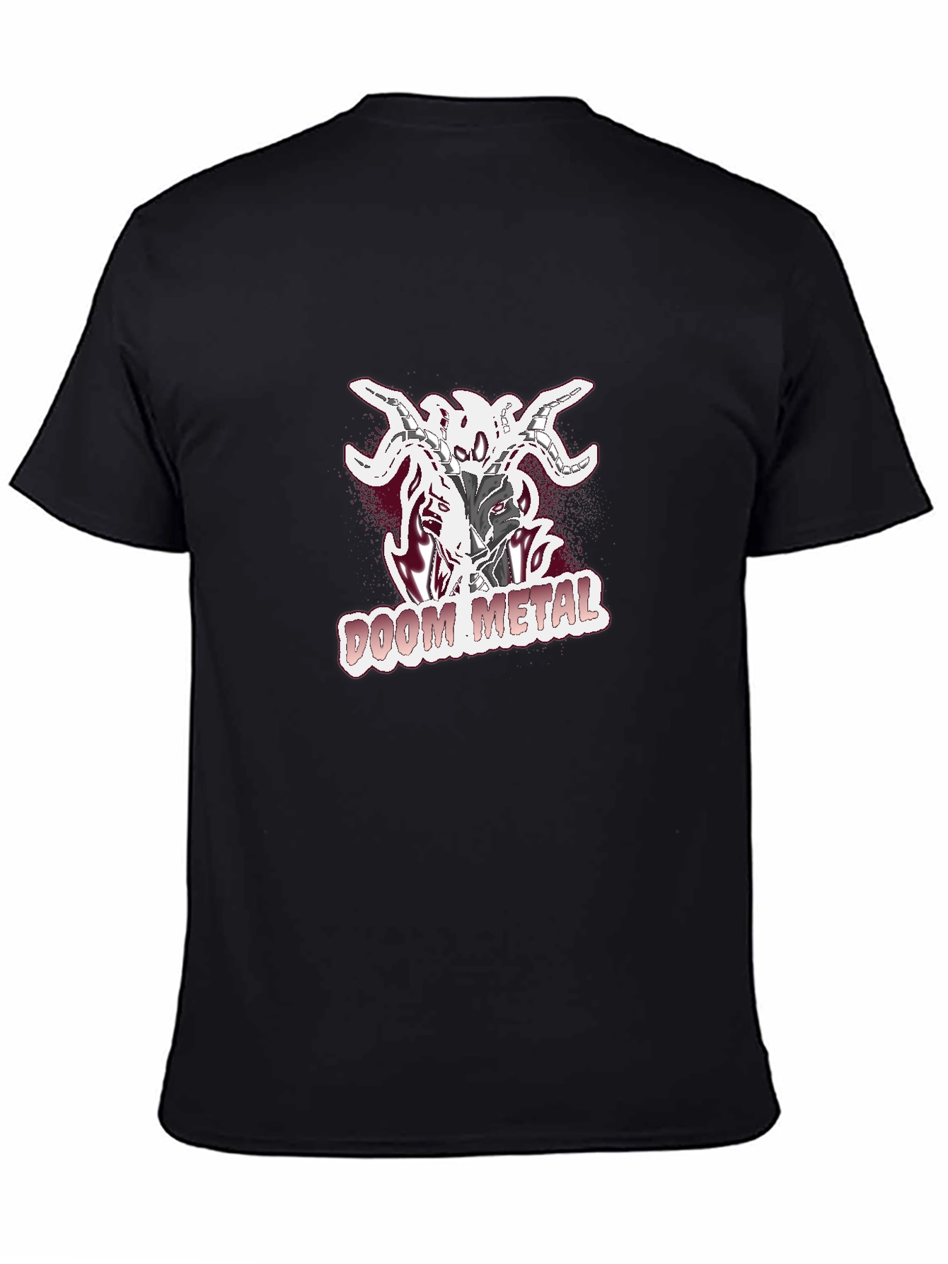 Doom Metal T-Shirt - Black Graphic Tee