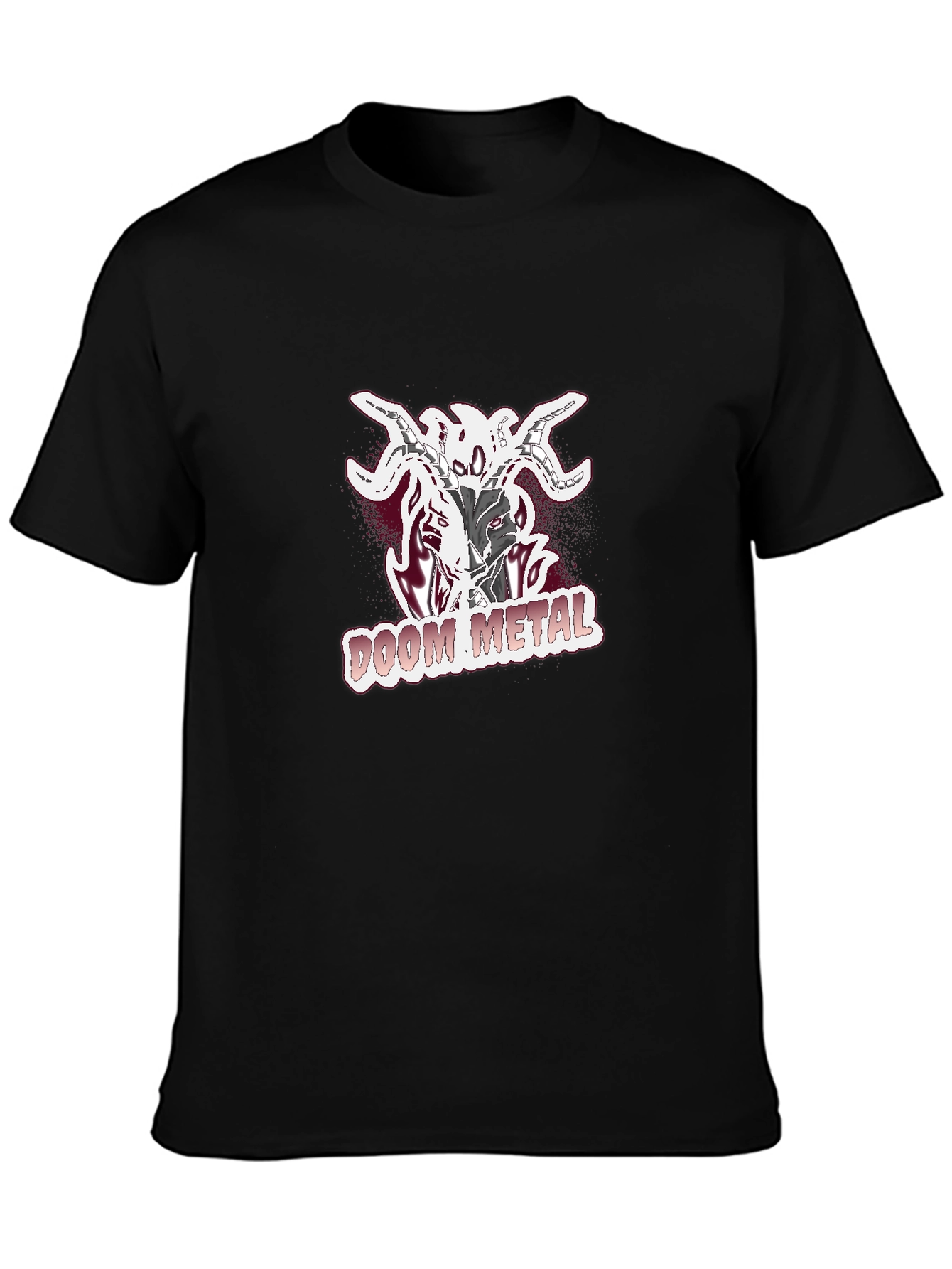 Doom Metal T-Shirt - Black Graphic Tee