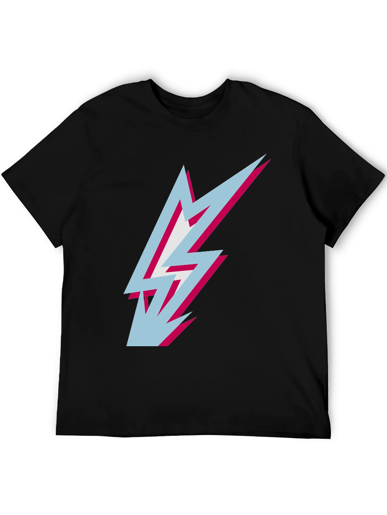 Lightning Bolt Graphic Tee - Casual Cool