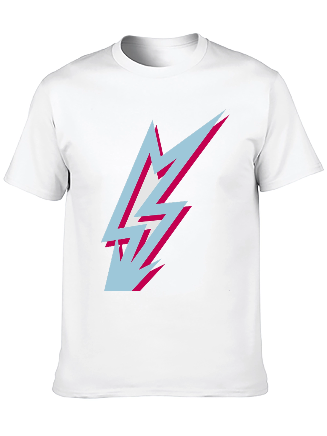 Lightning Bolt Graphic Tee - Casual Cool