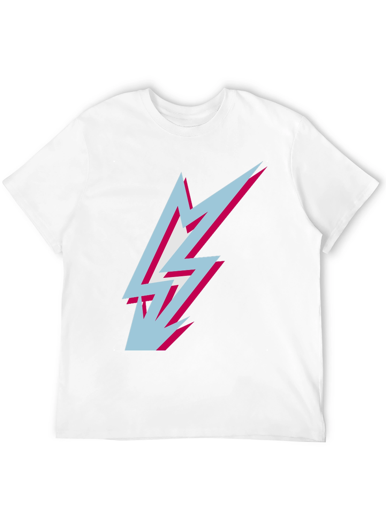 Lightning Bolt Graphic Tee - Casual Cool