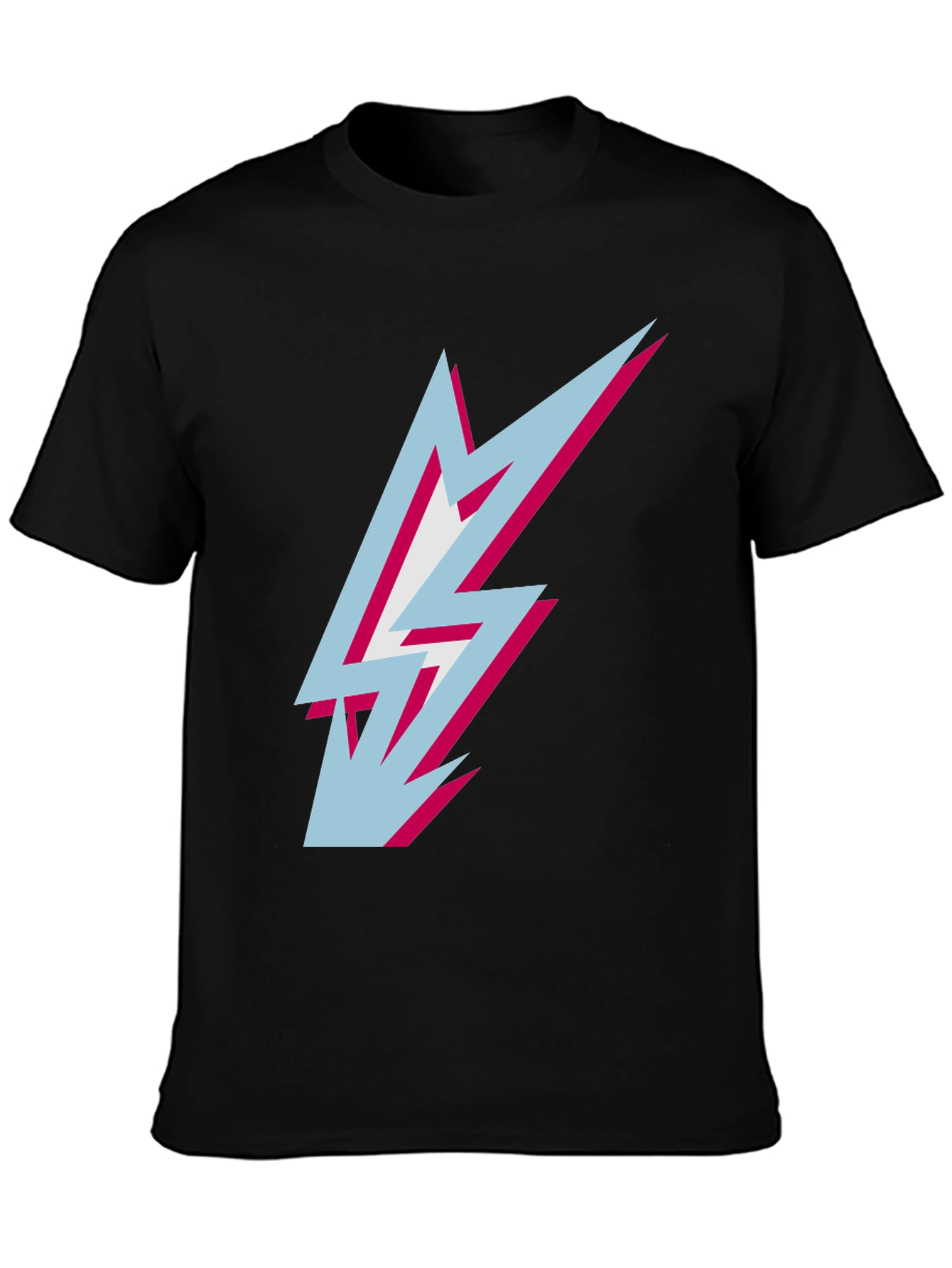 Lightning Bolt Graphic Tee - Casual Cool