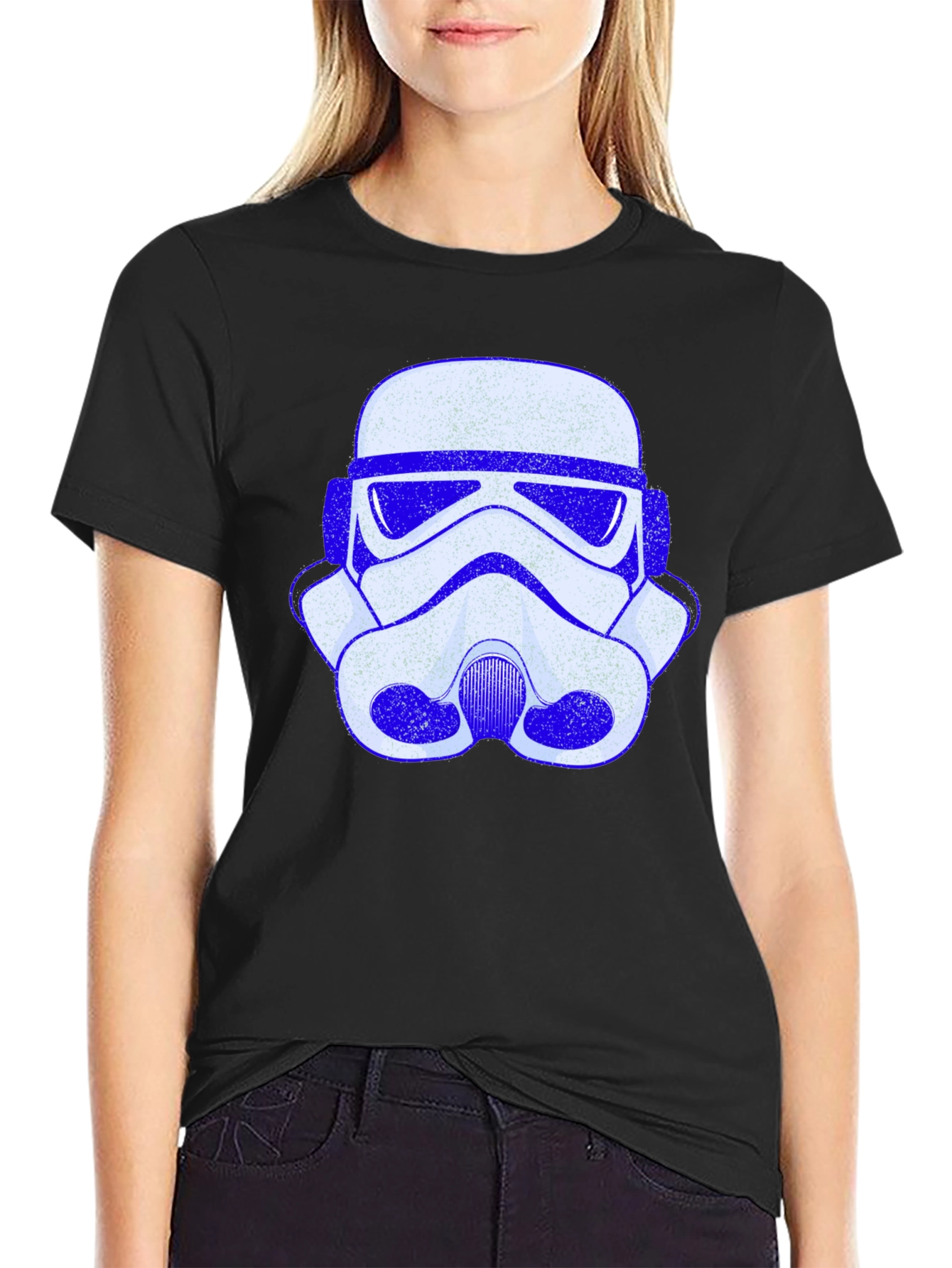 Stormtrooper Helmet T-Shirt - Galactic Style