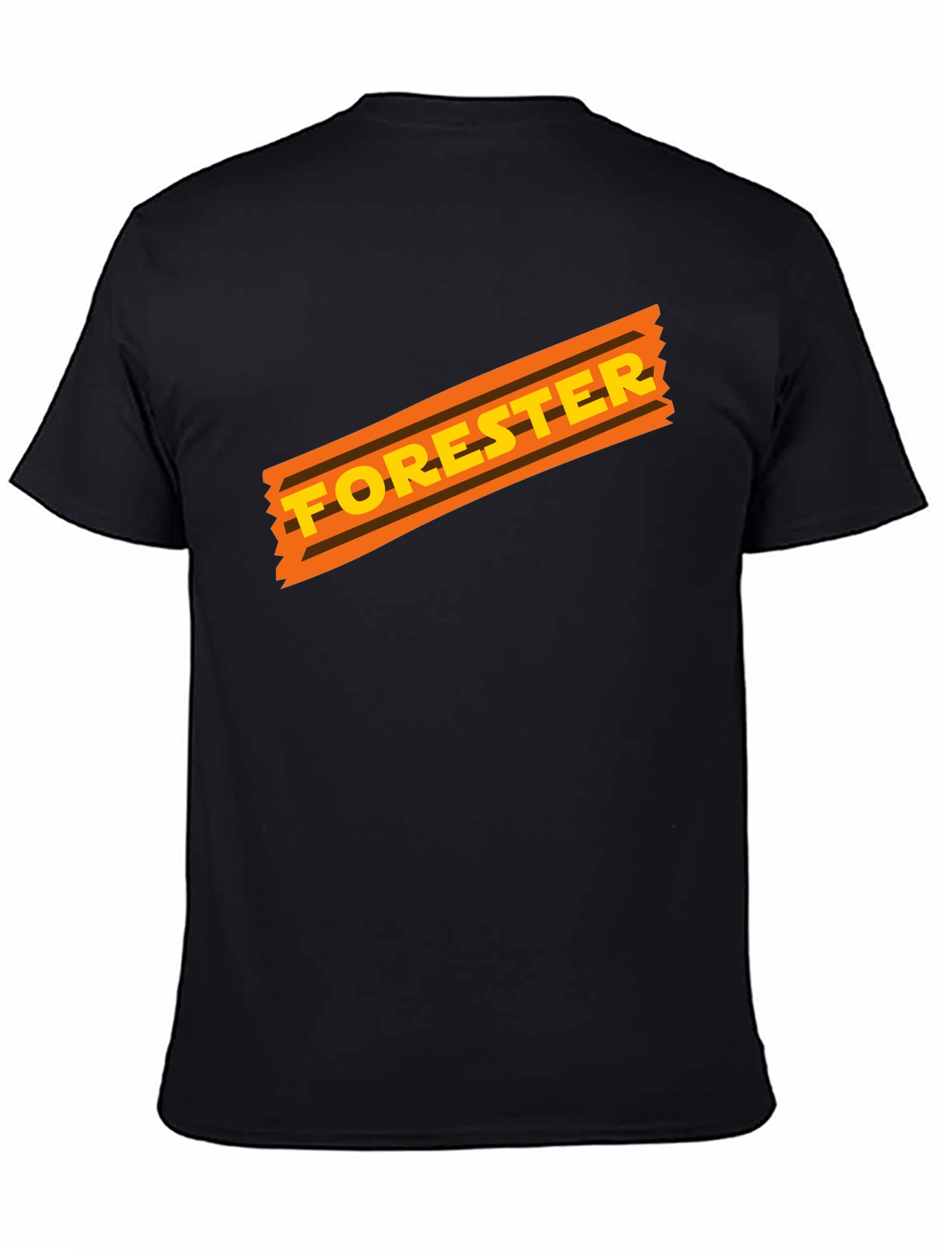 Forester Graphic Tee - Retro Style Black