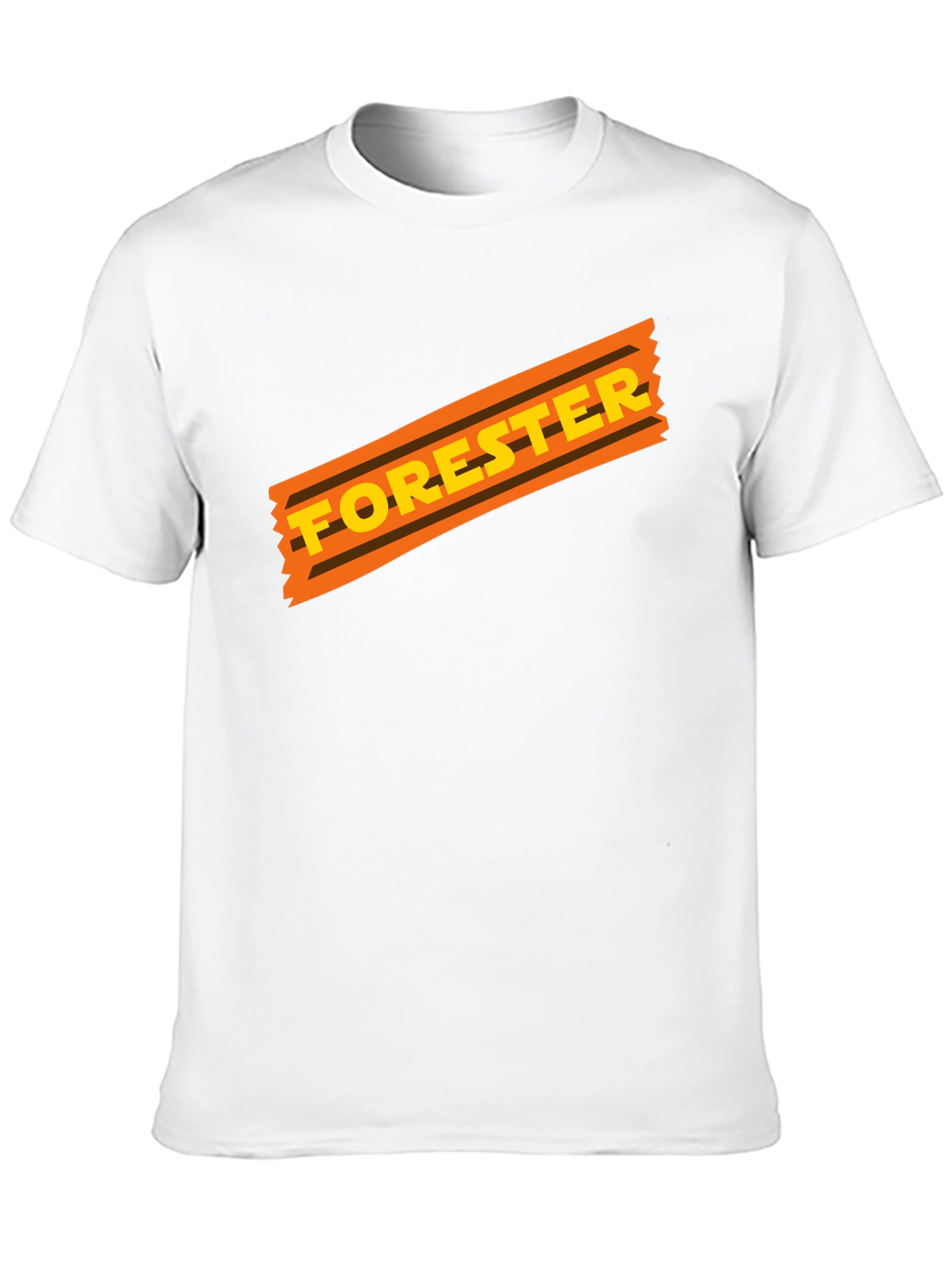 Forester Graphic Tee - Retro Style Black