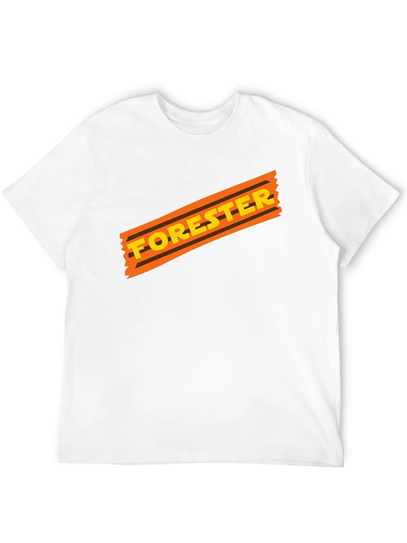 Forester Graphic Tee - Retro Style Black