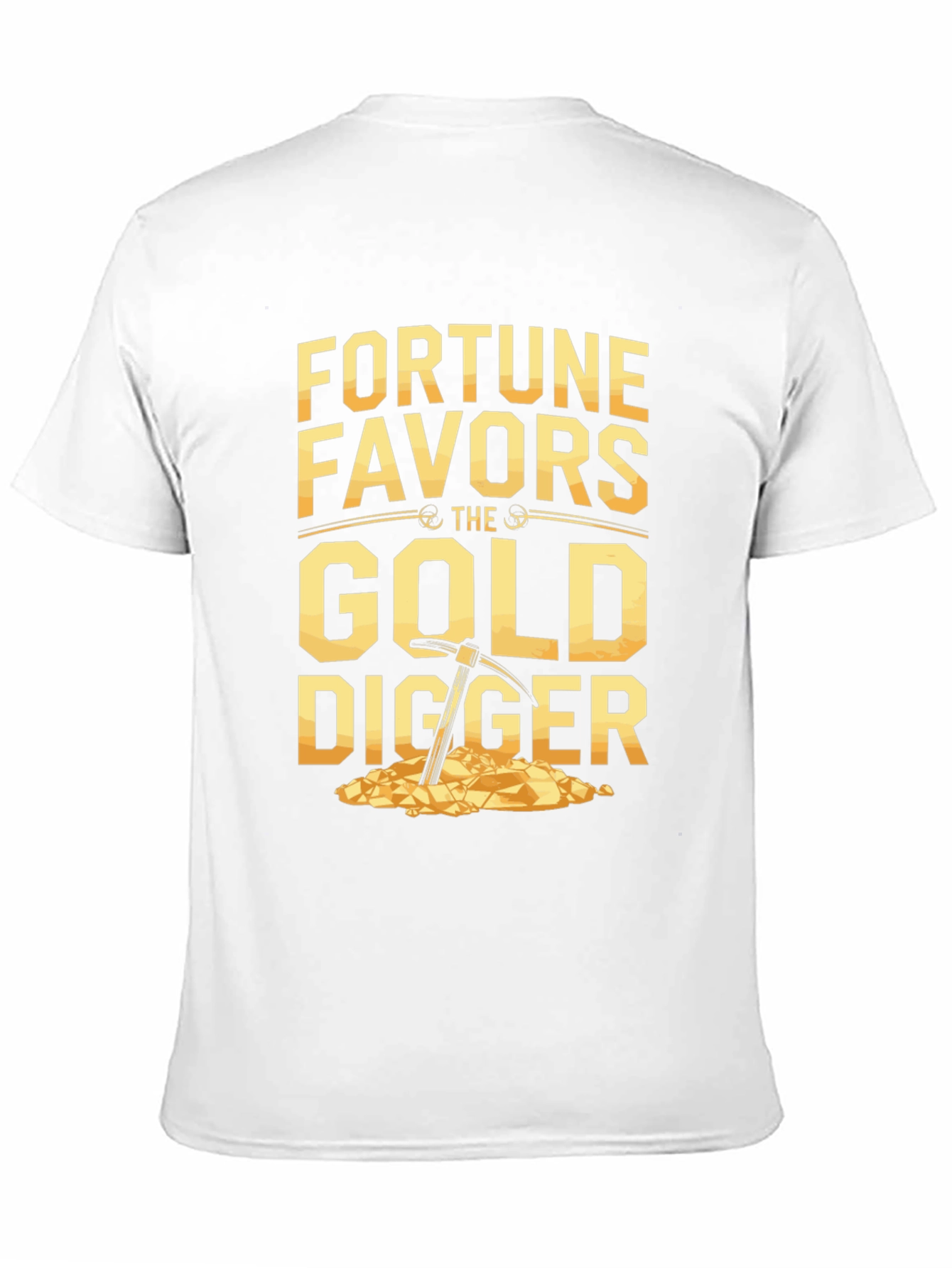 Fortune Favors Gold Digger T-Shirt - Black