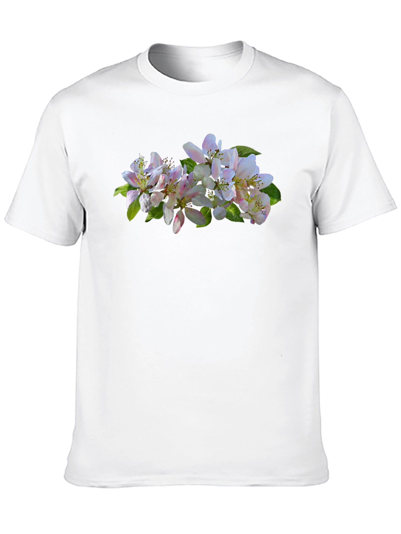 Floral Print Crew Neck T-Shirt