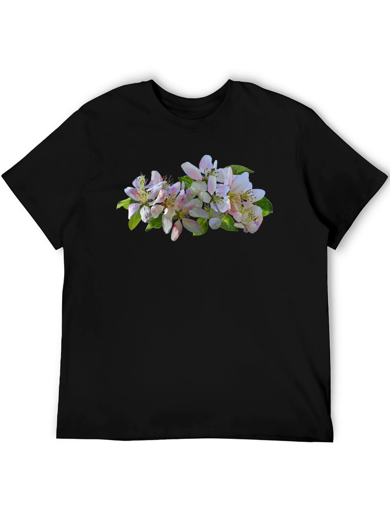 Floral Print Crew Neck T-Shirt