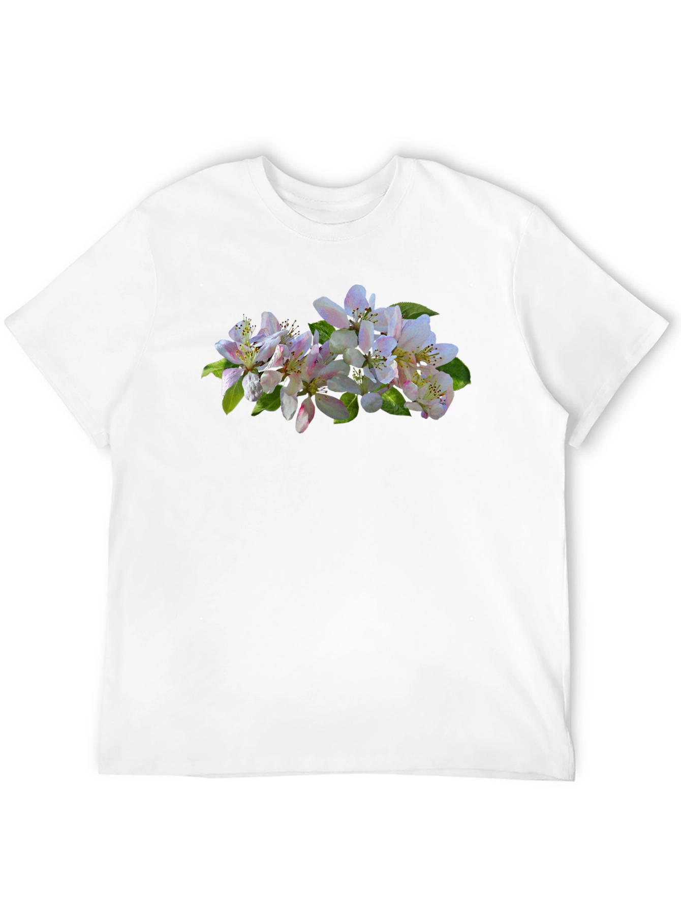 Floral Print Crew Neck T-Shirt