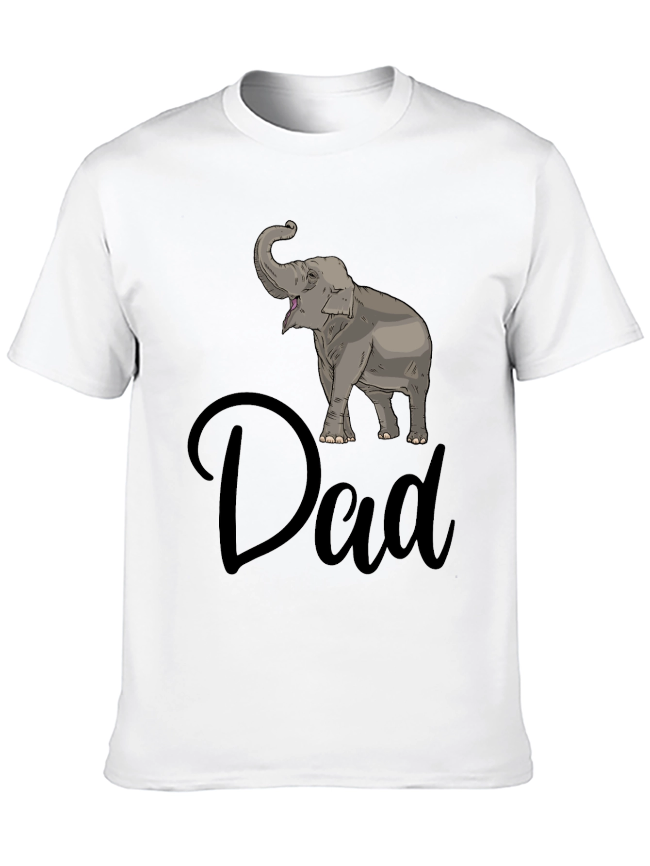 Elephant Dad Graphic T-Shirt