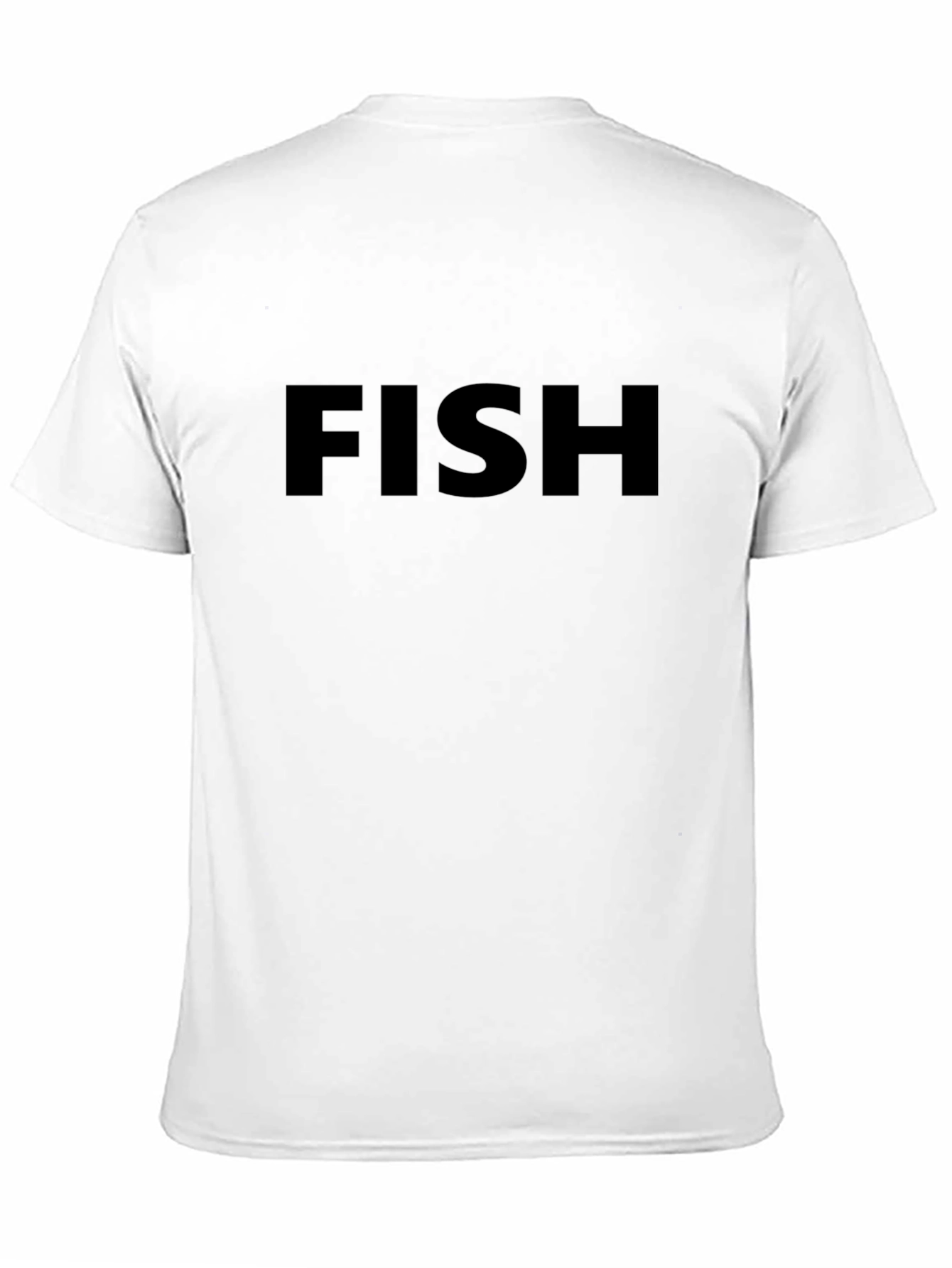 FISH Graphic Tee - Bold Statement T-Shirt