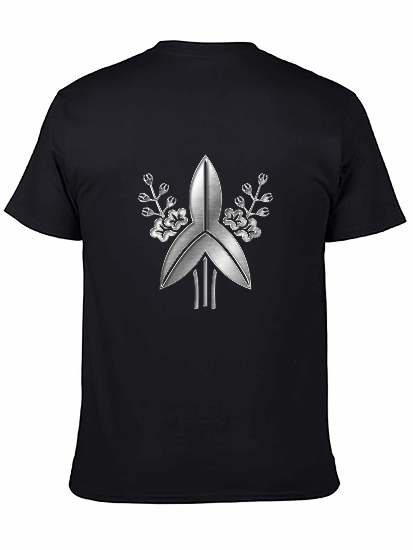 Klingon Empire T-Shirt - Metallic Crest Design