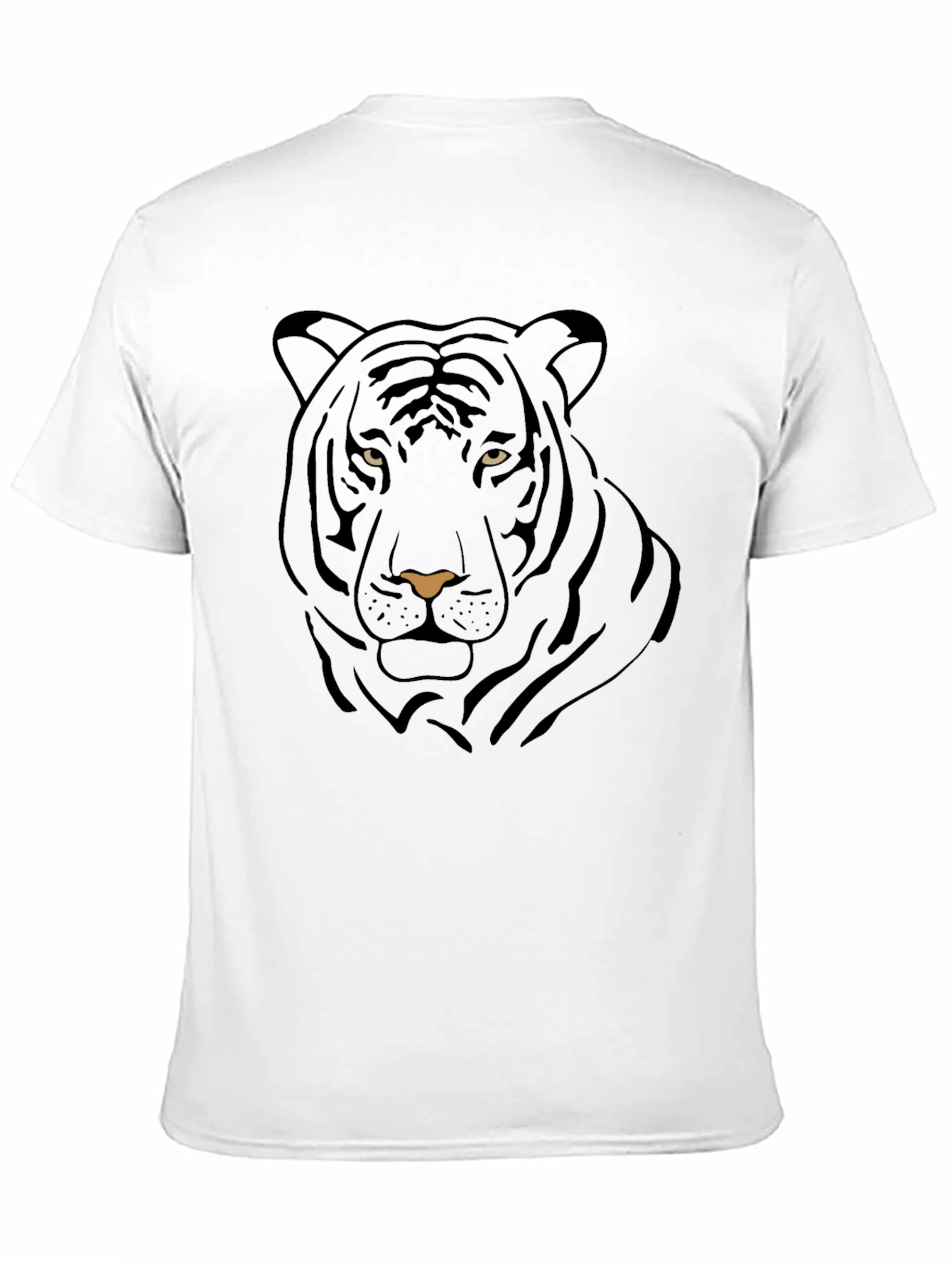 Black Tiger Graphic Tee - Stylish Mens Casual Shirt