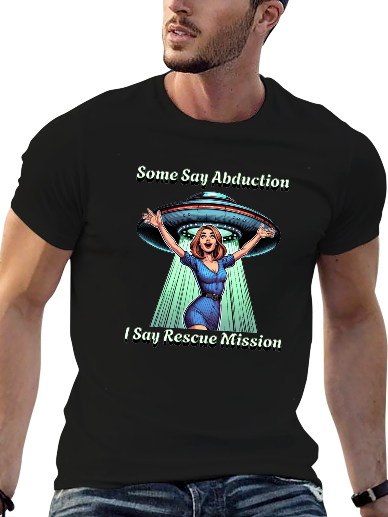 Rescue Mission UFO T-Shirt
