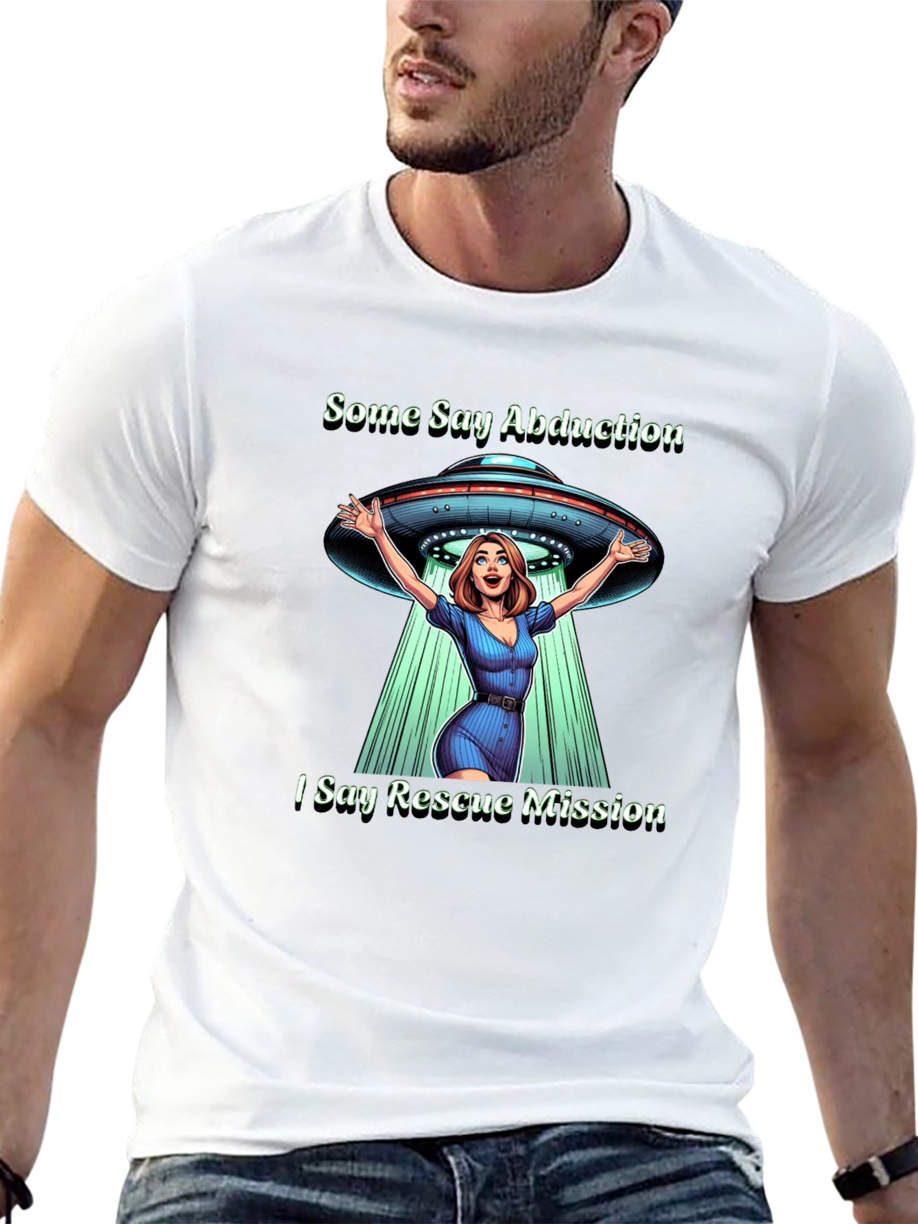Rescue Mission UFO T-Shirt