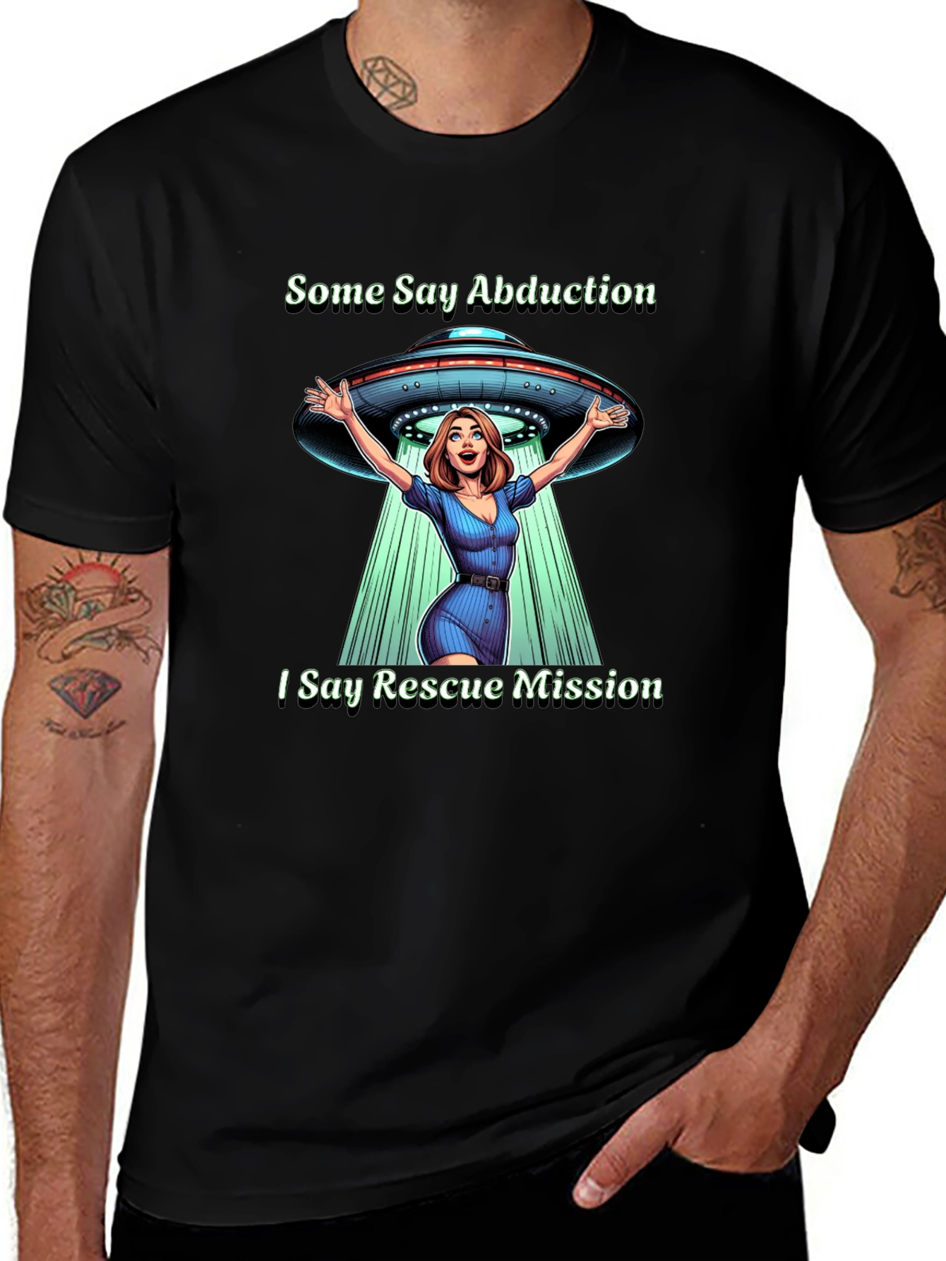 Rescue Mission UFO T-Shirt